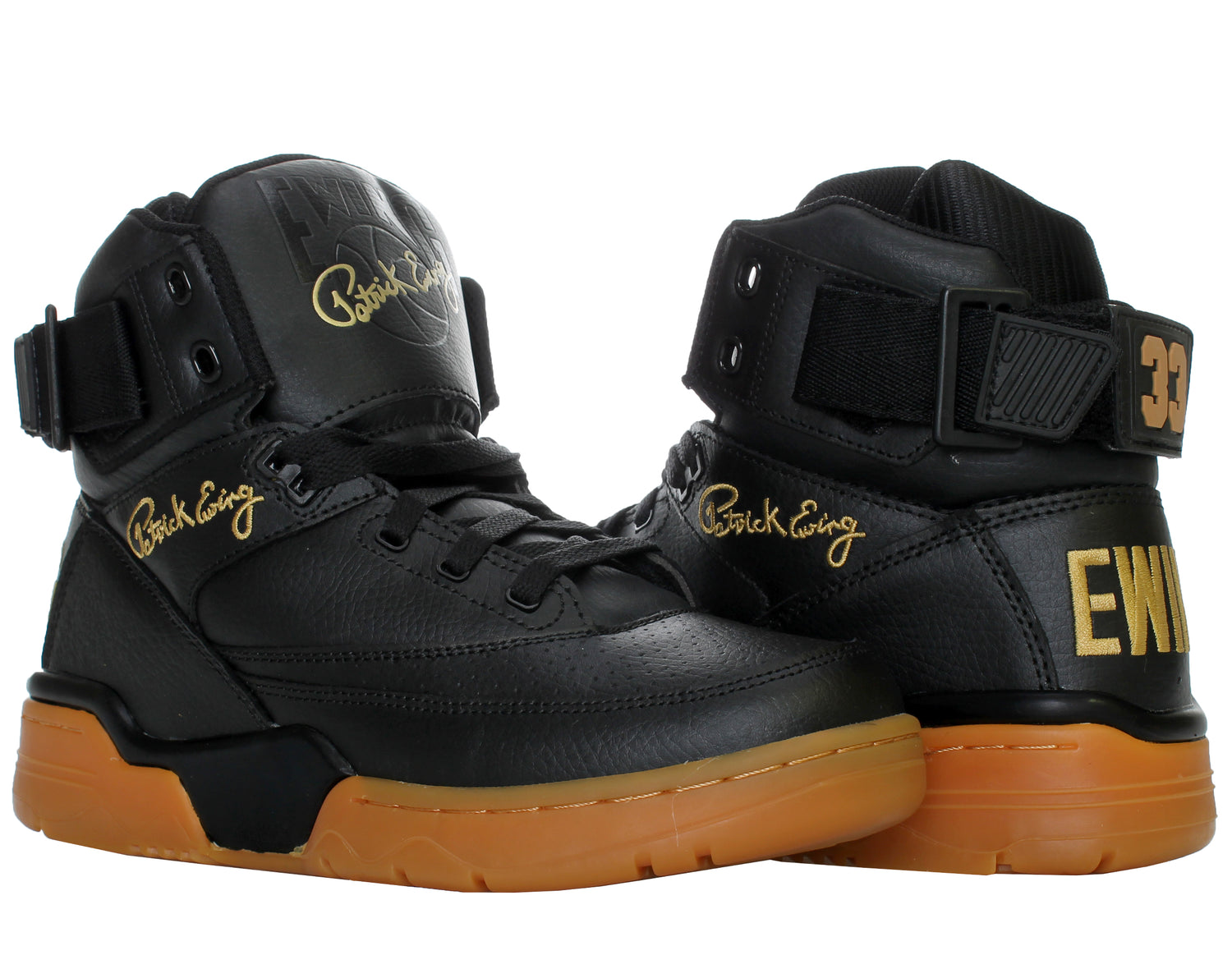 Ewing Athletics Ewing 33 Hi Black/Gum Men's Basketball Shoes