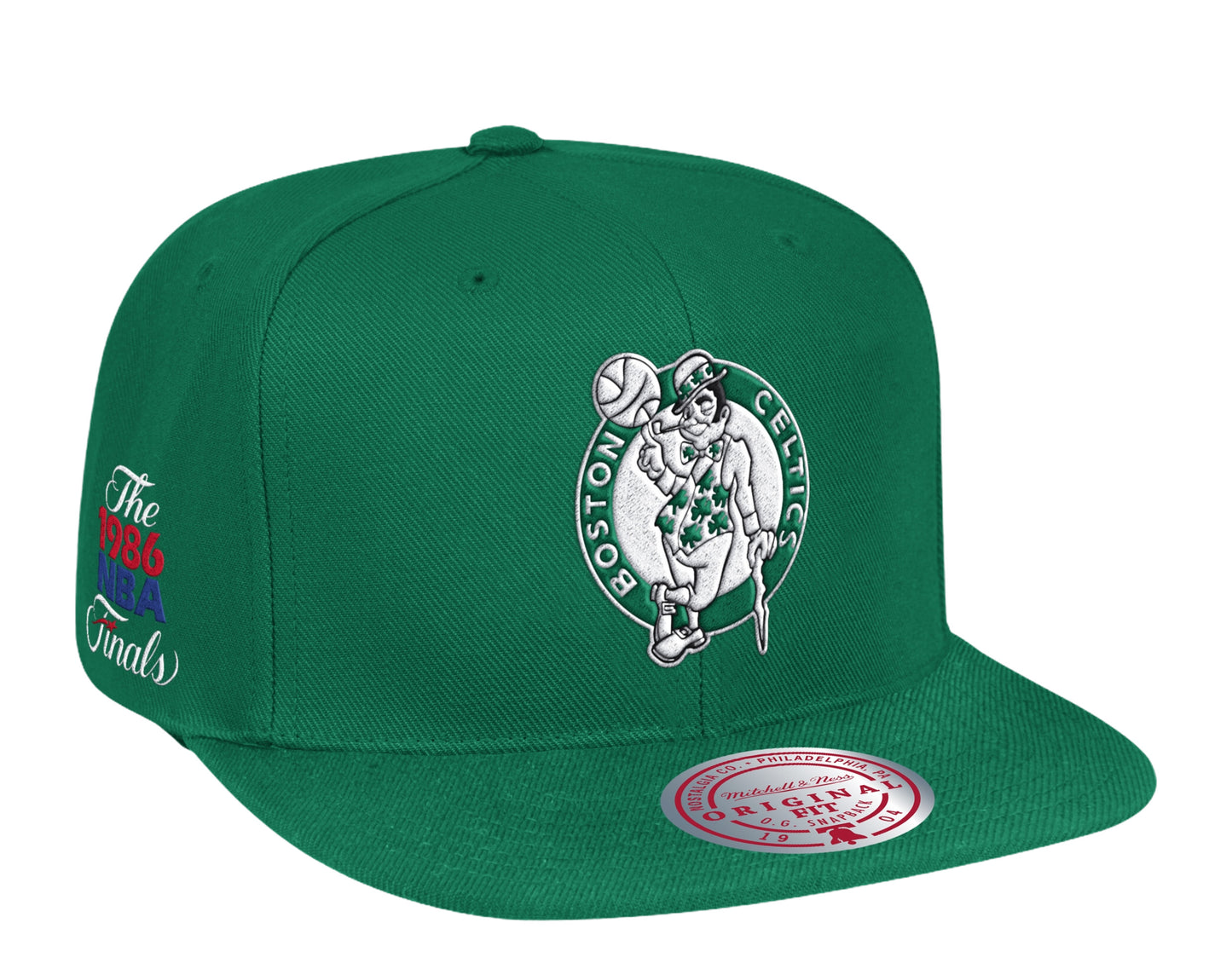 Mitchell & Ness NBA Boston Celtics HWC 1986 Finals Patch Snapback Hat