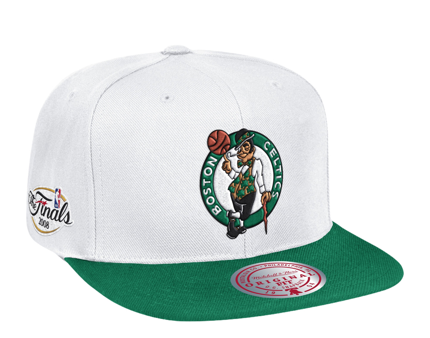Mitchell & Ness NBA Boston Celtics HWC 2008 Finals Patch Snapback Hat