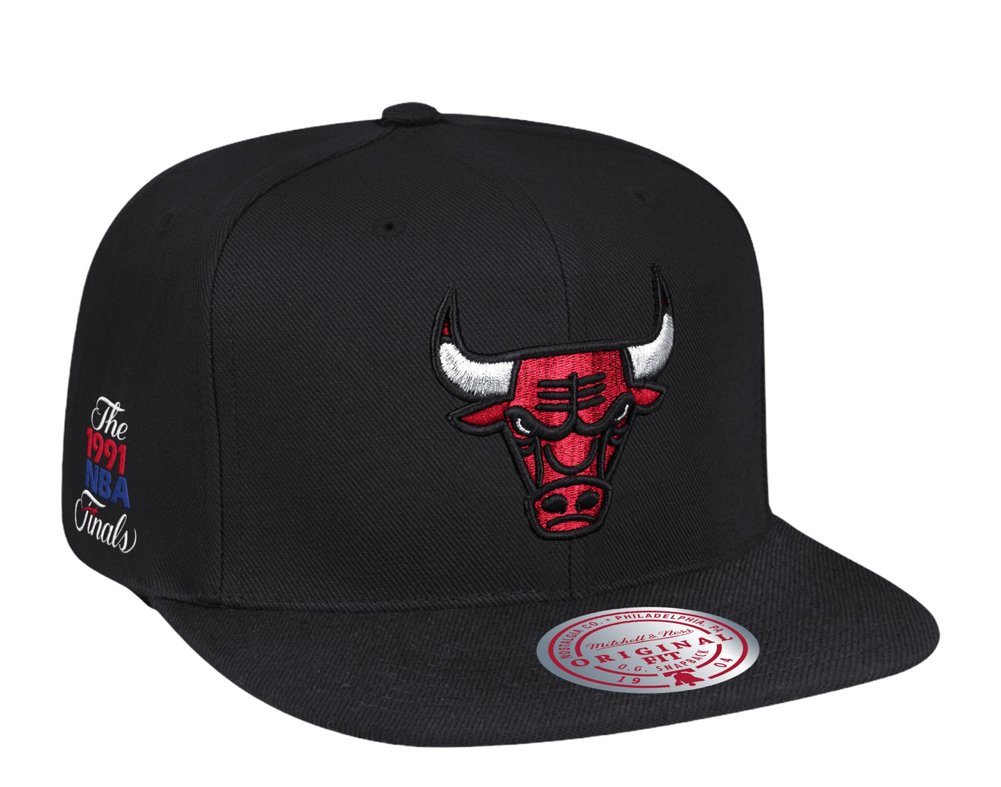 Mitchell & Ness NBA Chicago Bulls HWC 1991 Finals Patch Snapback Hat