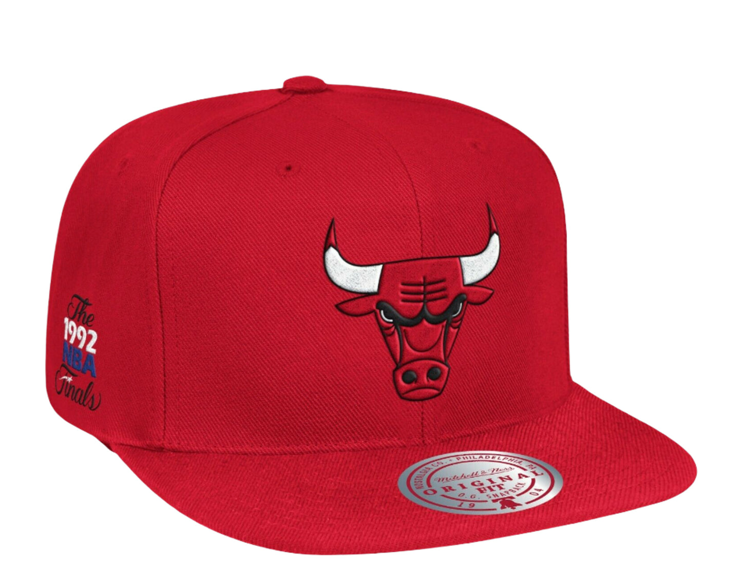 Mitchell & Ness NBA Chicago Bulls HWC 1992 Finals Patch Snapback Hat