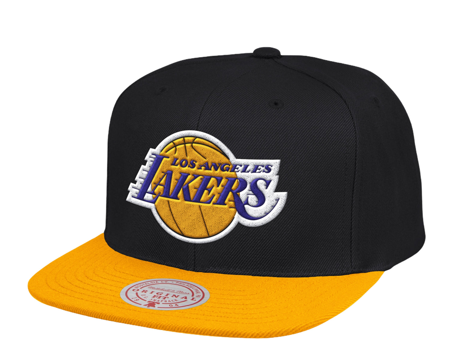 Mitchell & Ness NBA Los Angeles Lakers HWC 2000 Finals Patch Snapback Hat