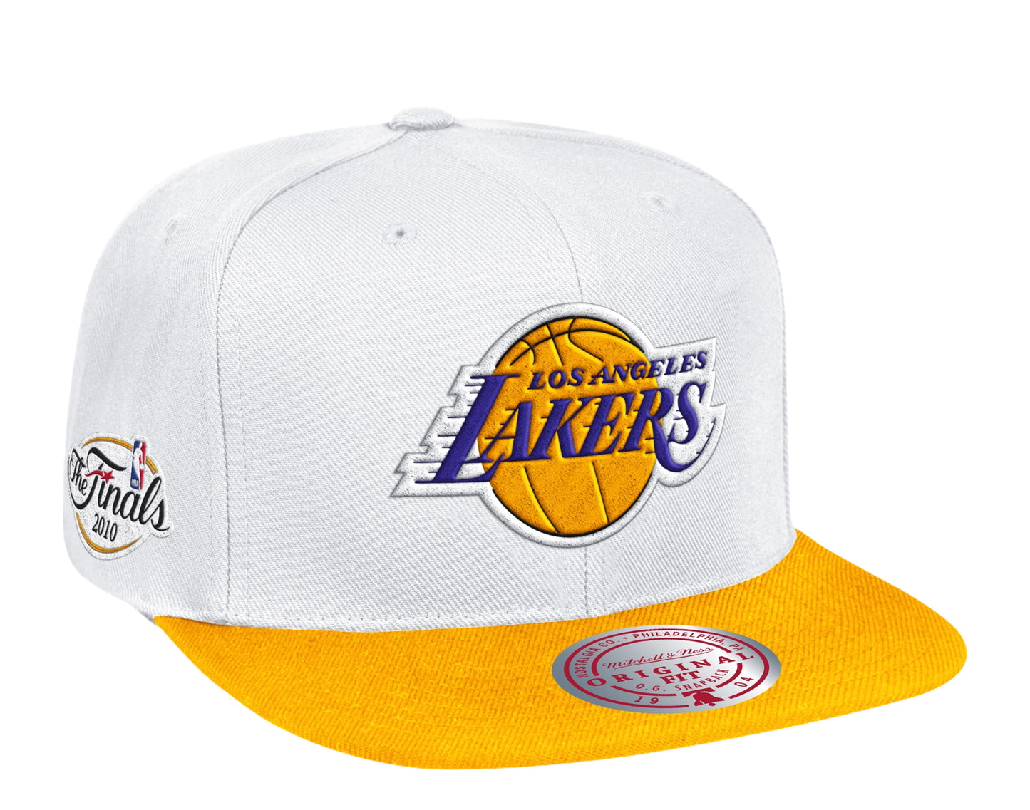 Mitchell & Ness NBA Los Angeles Lakers HWC 2010 Finals Patch Snapback Hat