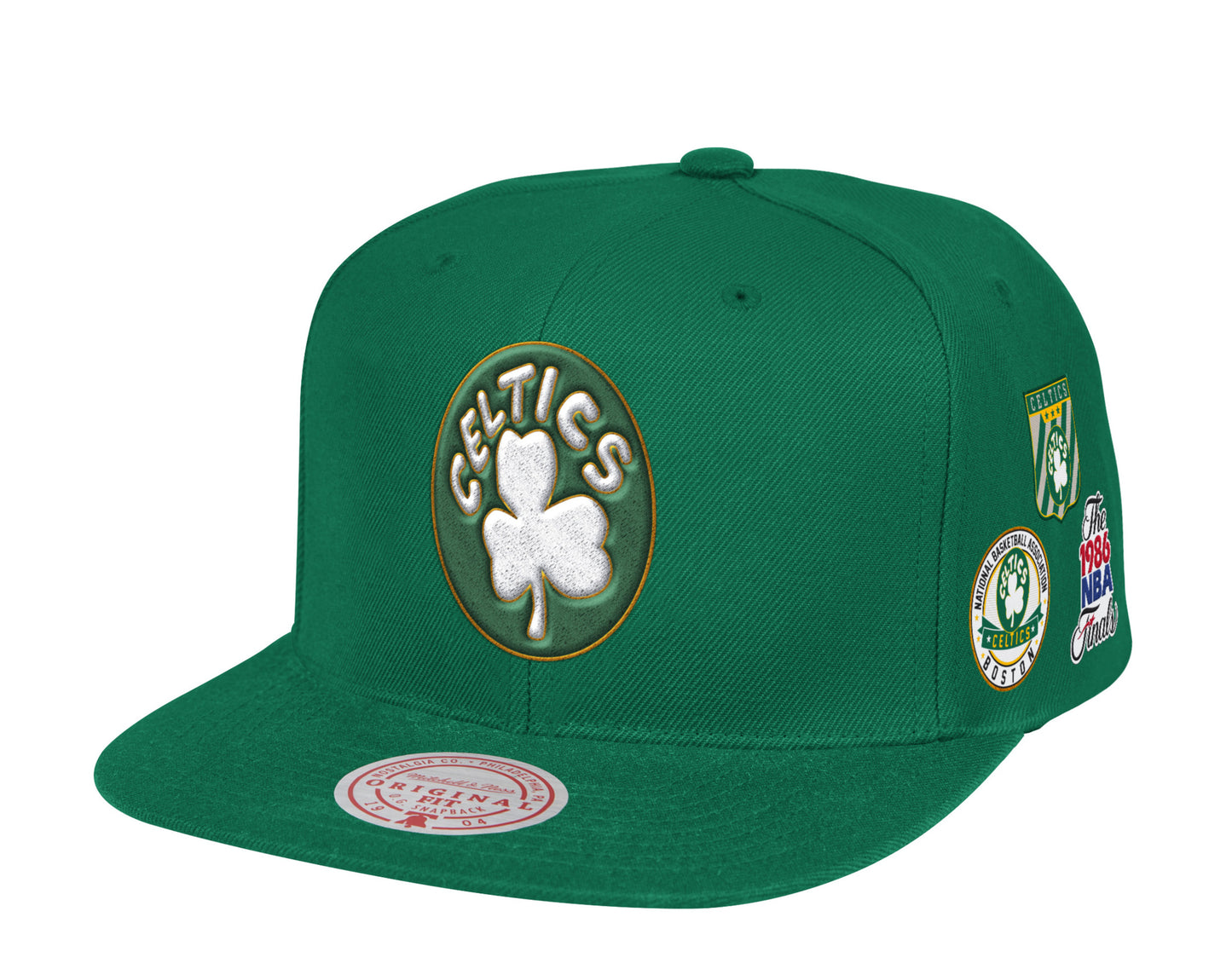 Mitchell & Ness NBA Boston Celtics HWC Finals Snapback Hat W/Blue Undervisor