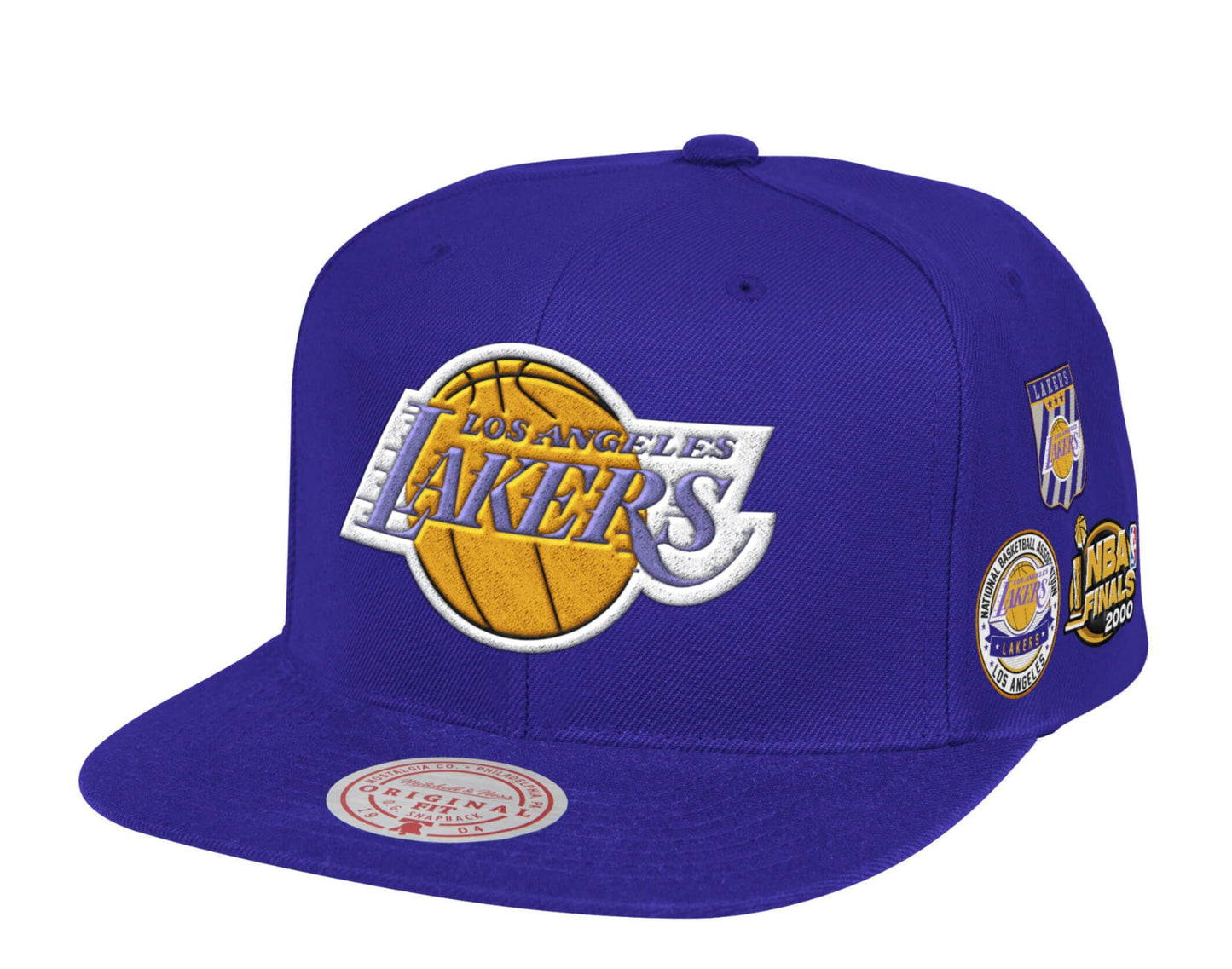 Mitchell & Ness NBA Los Angeles Lakers HWC Finals Snapback Hat W/Blue Undervisor