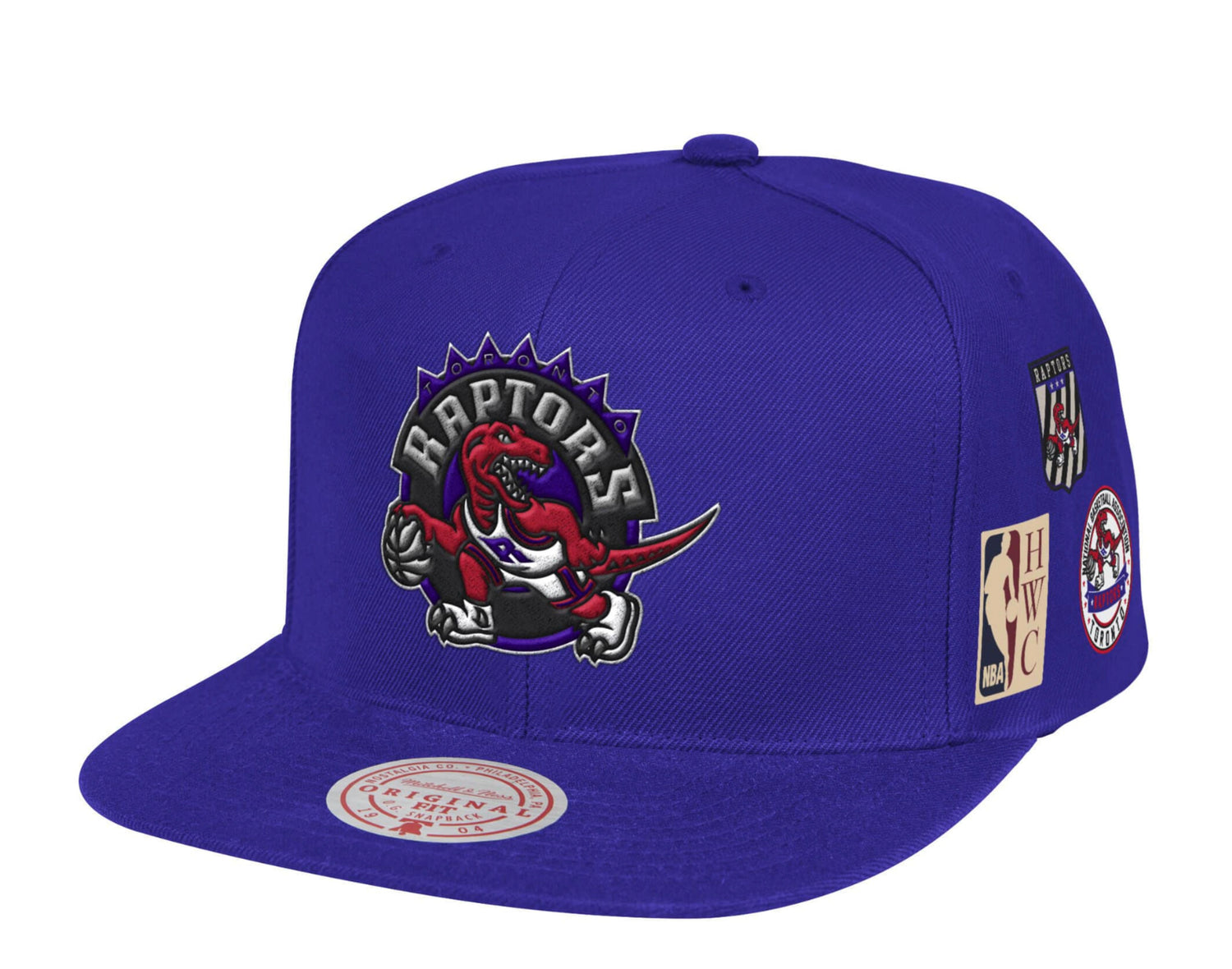 Mitchell & Ness NBA Toronto Raptors HWC Finals Snapback Hat W/Blue Undervisor