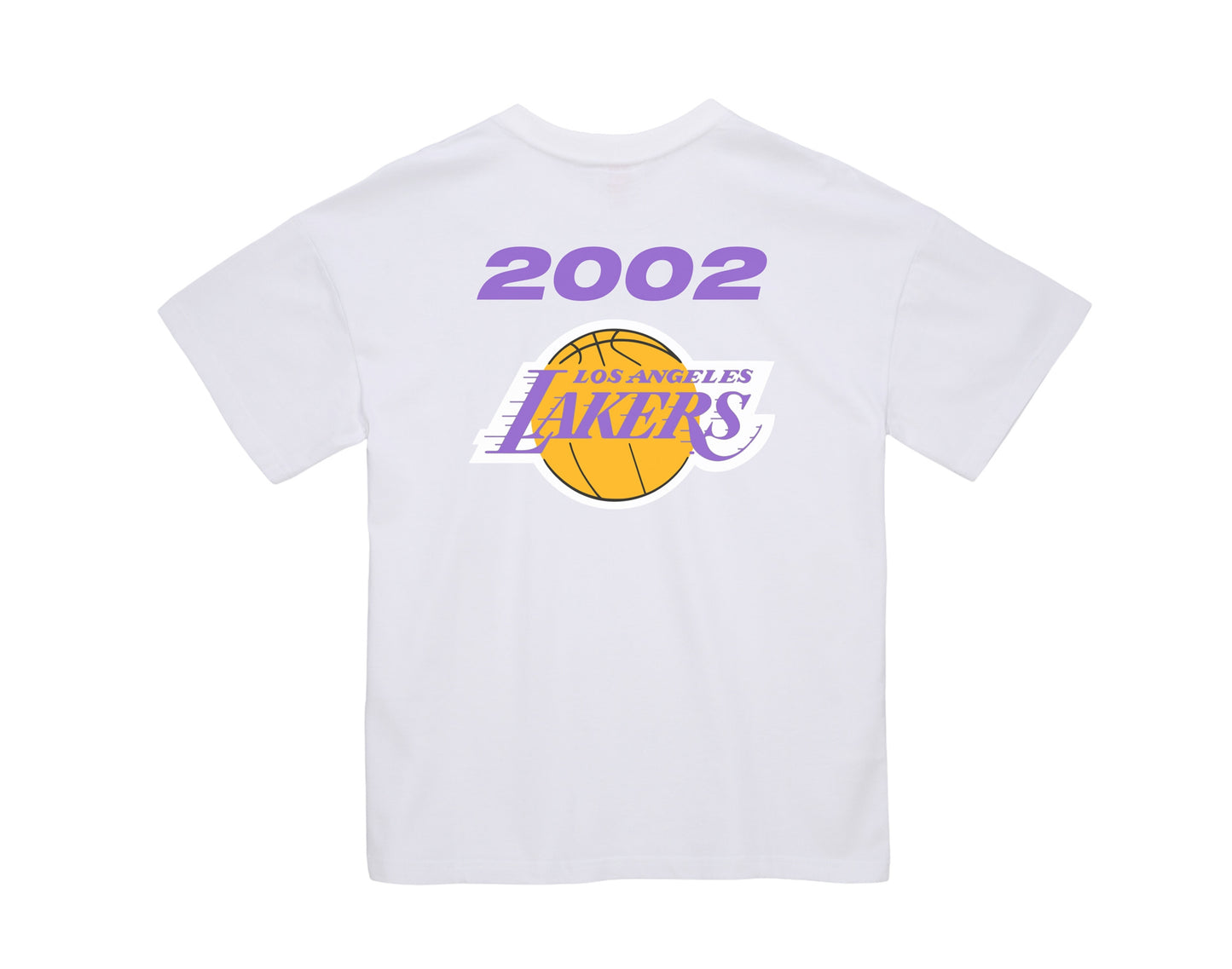 Mitchell & Ness NBA Los Angeles Lakers QS 2002 Finals Men's T-Shirt
