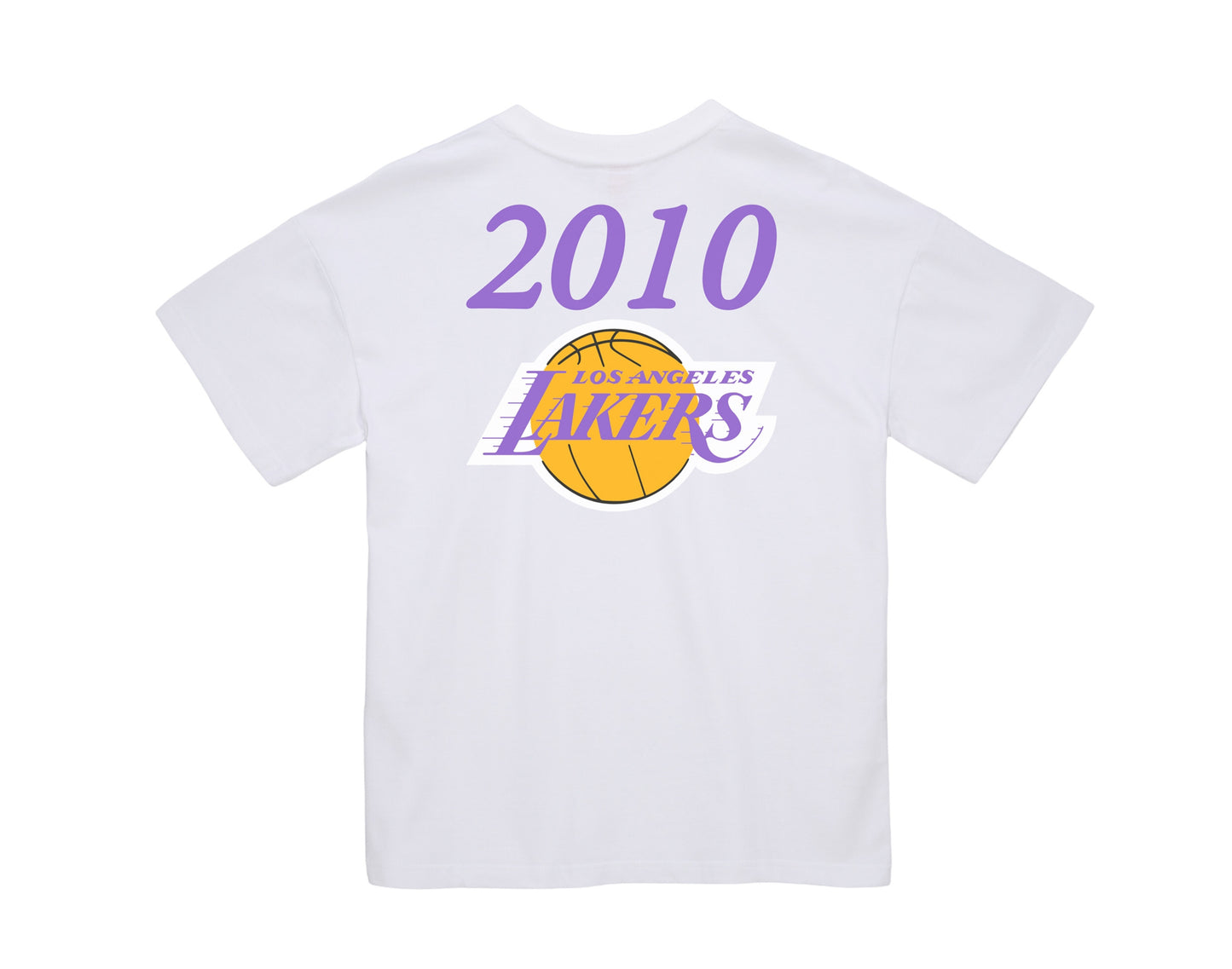 Mitchell & Ness NBA Los Angeles Lakers QS 2010 Finals Men's T-Shirt
