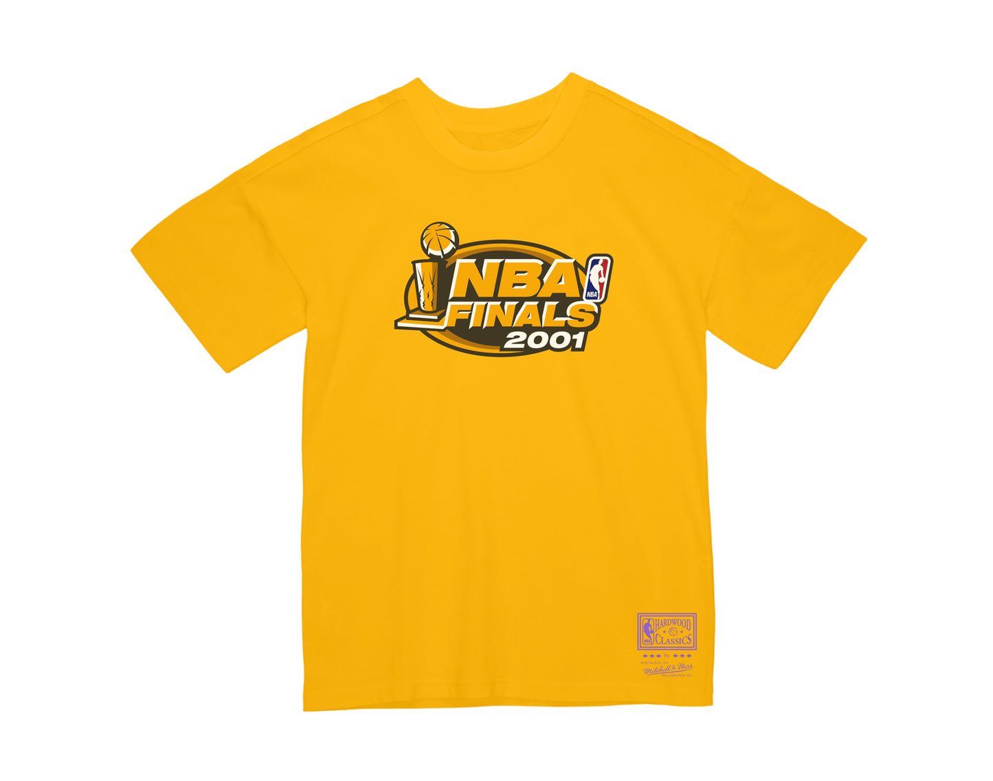 Mitchell & Ness NBA Los Angeles Lakers QS 2001 Finals Men's T-Shirt