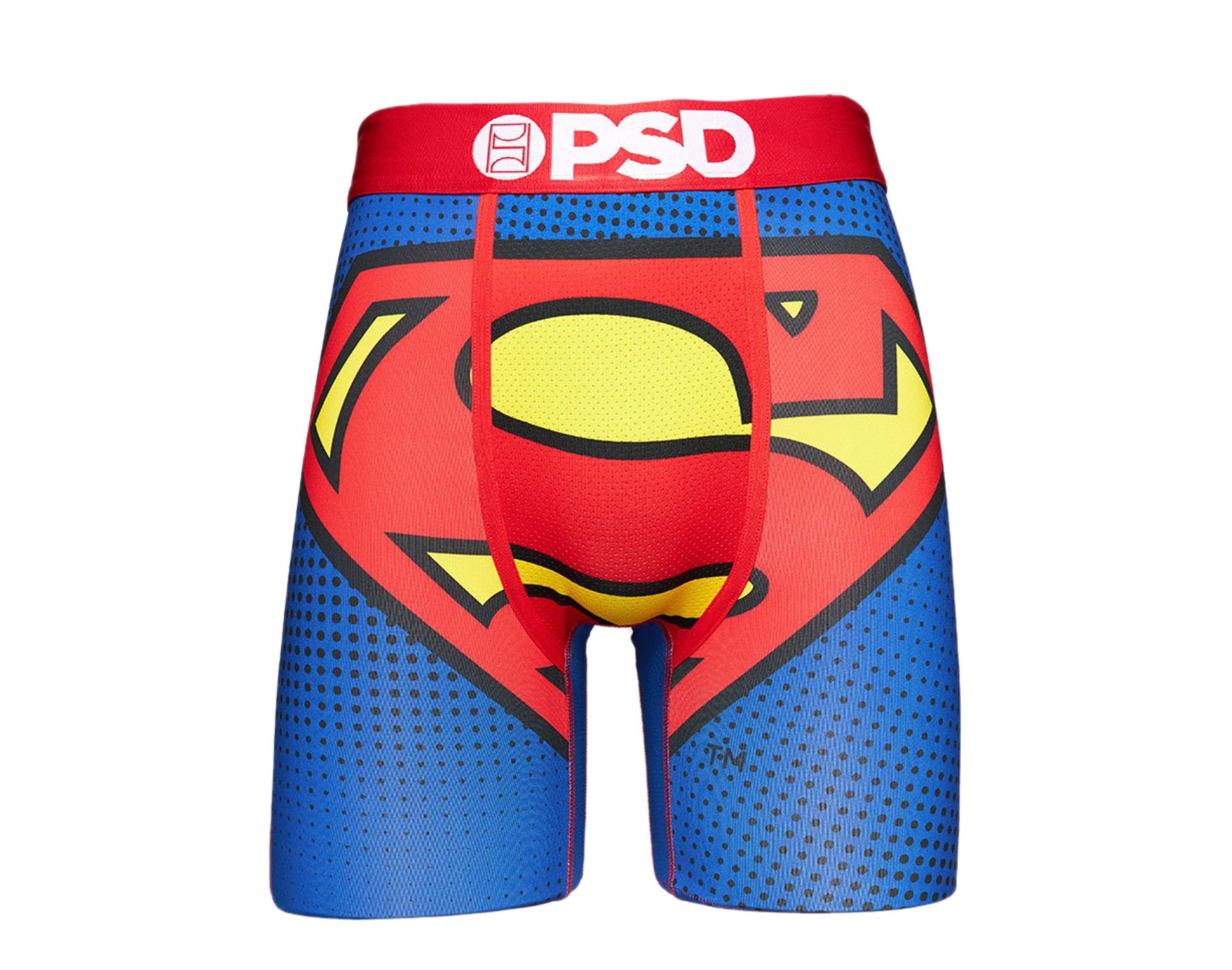 PSD DC - Superman Halftone Boxer Briefs Men's Underwear