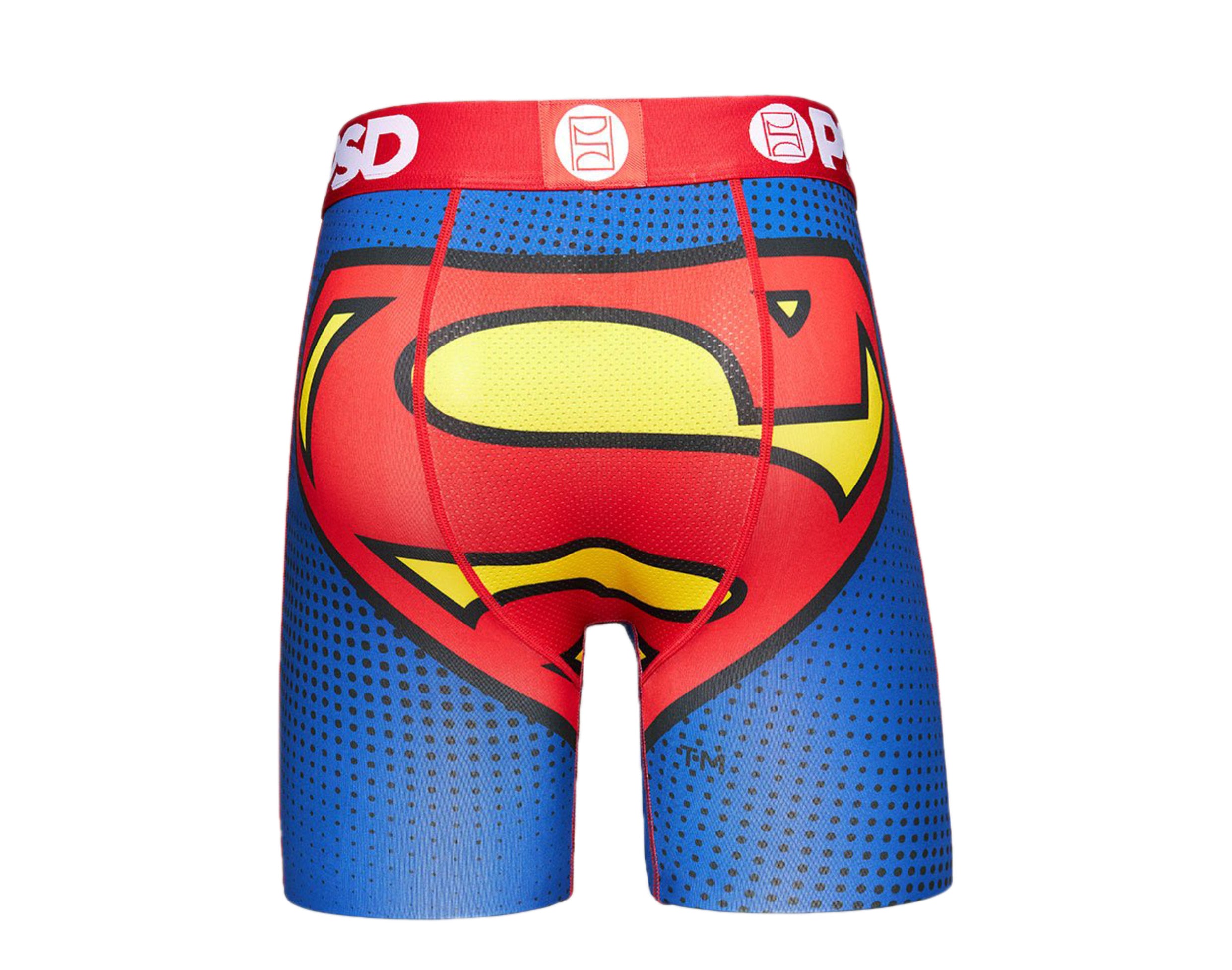 PSD DC - Superman Halftone Boxer Briefs Men's Underwear