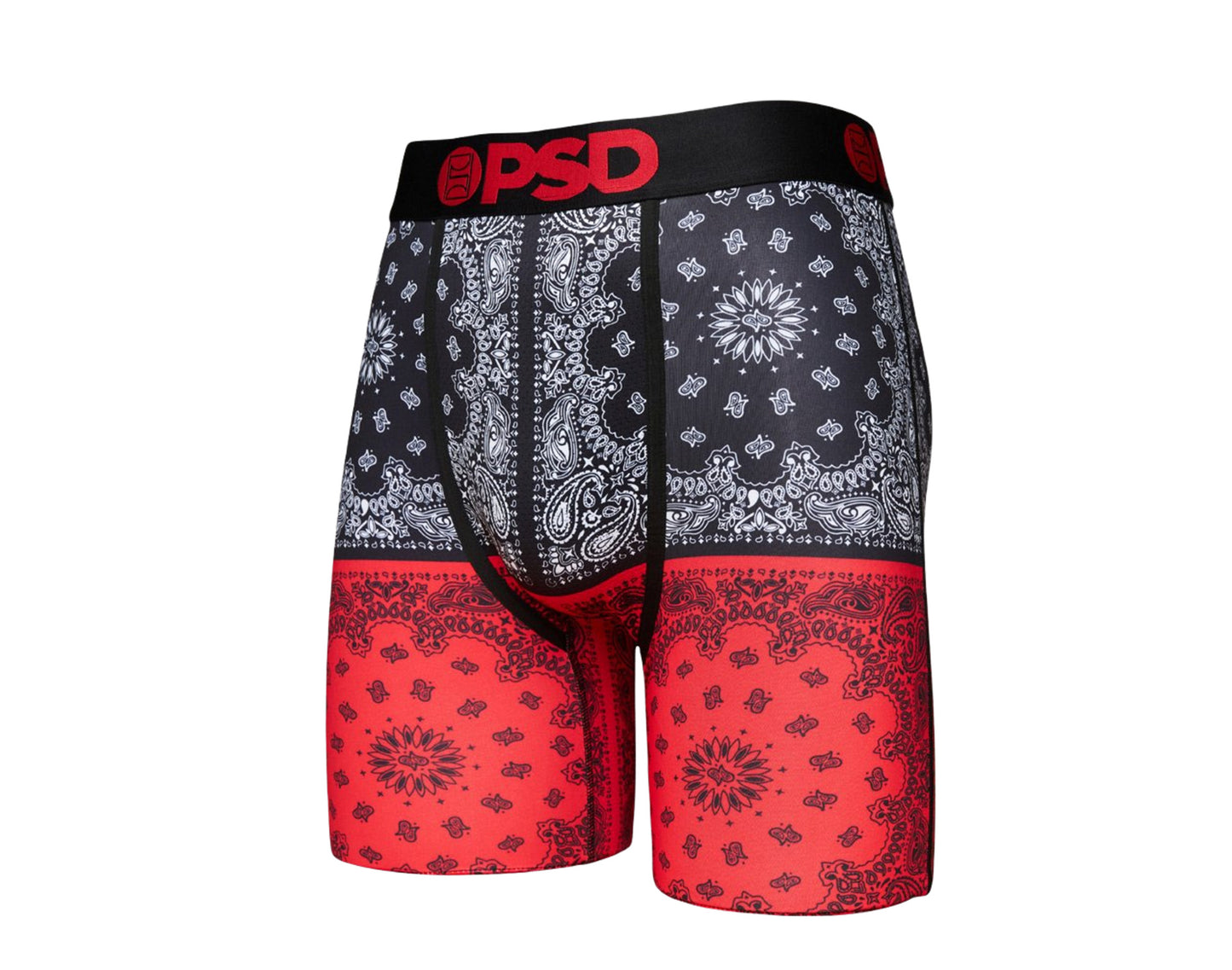 PSD Bandana Split Boxer Briefs Men's Underwear