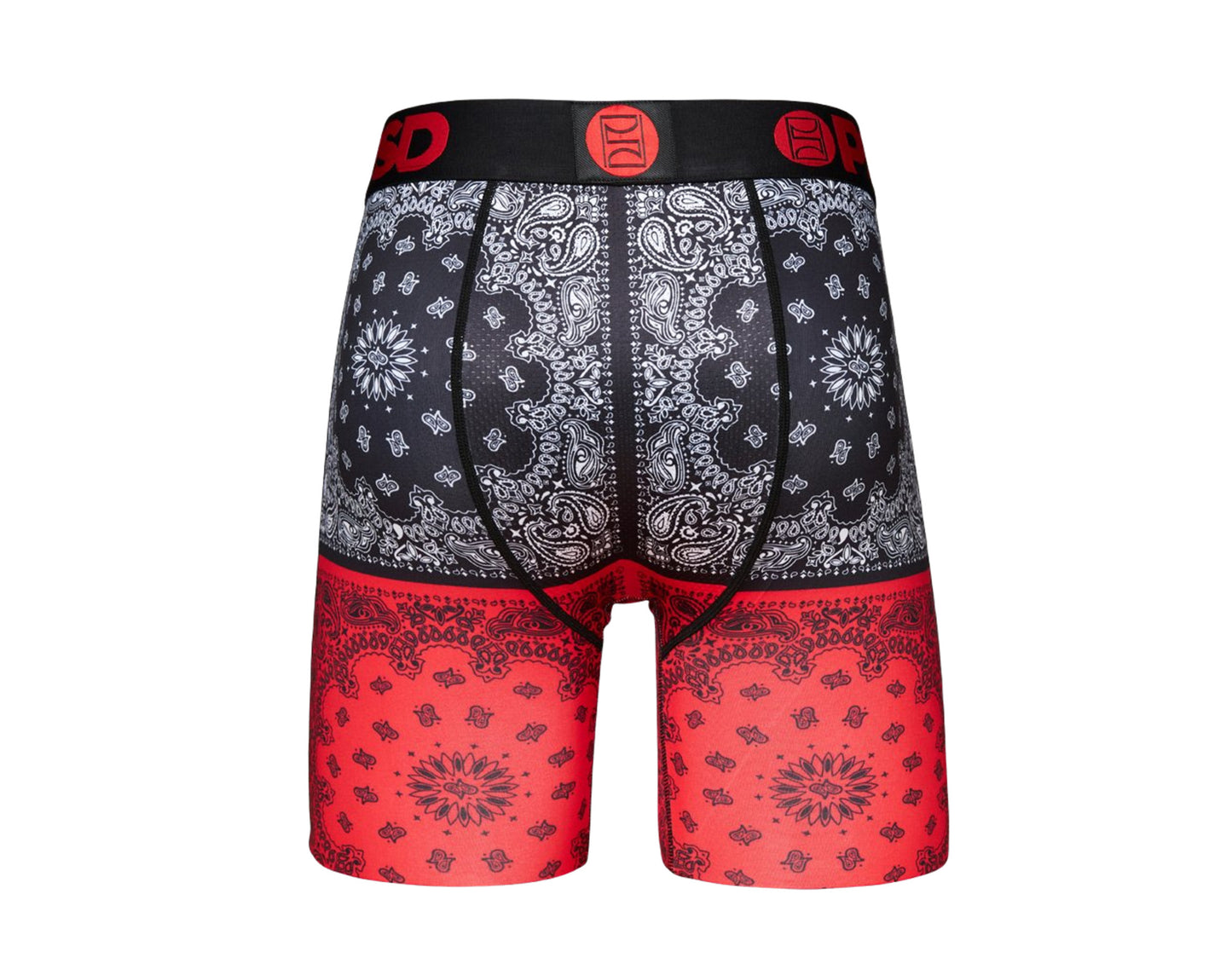 PSD Bandana Split Boxer Briefs Men's Underwear