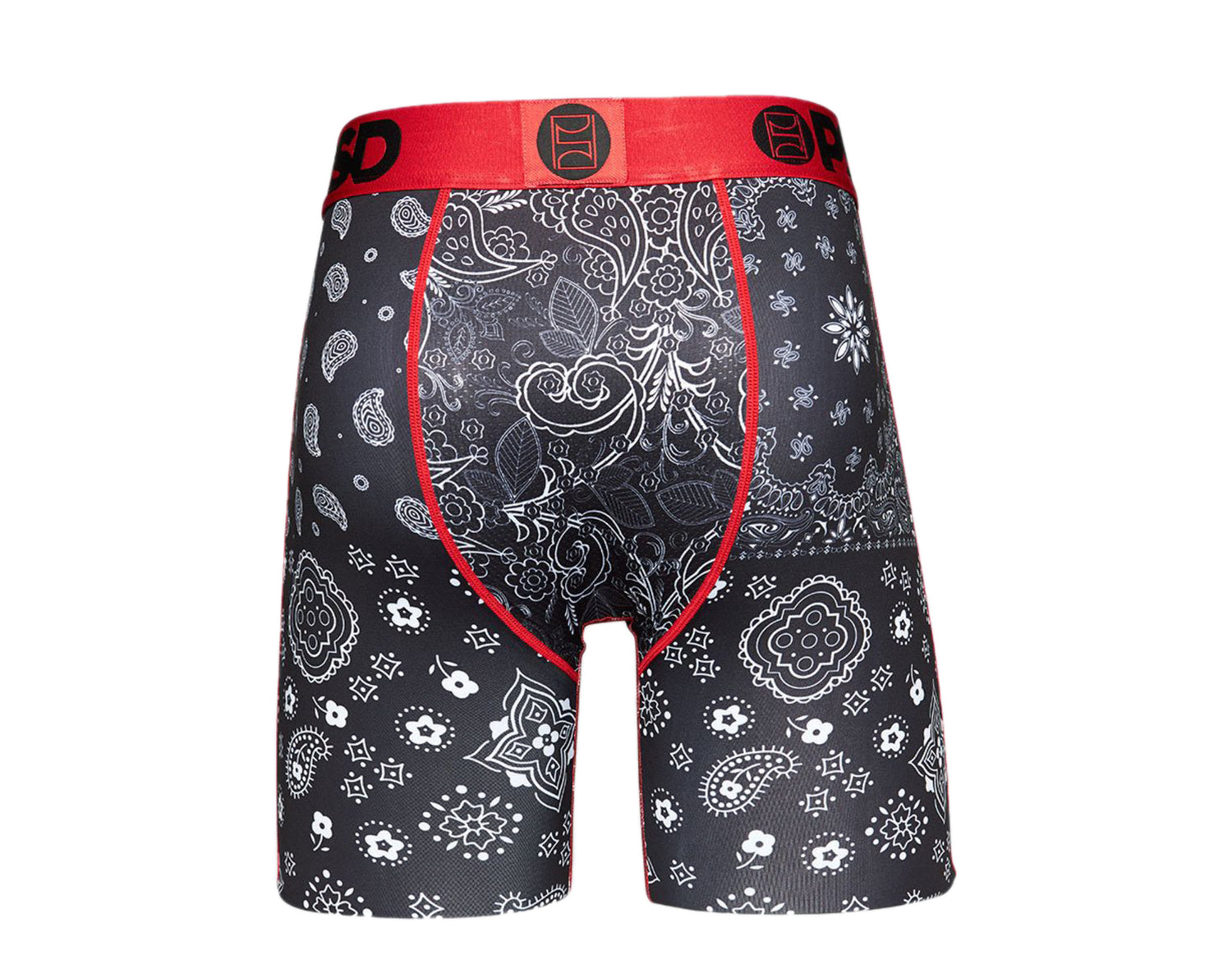 PSD Black Hype Bandana Boxer Briefs Men's Underwear