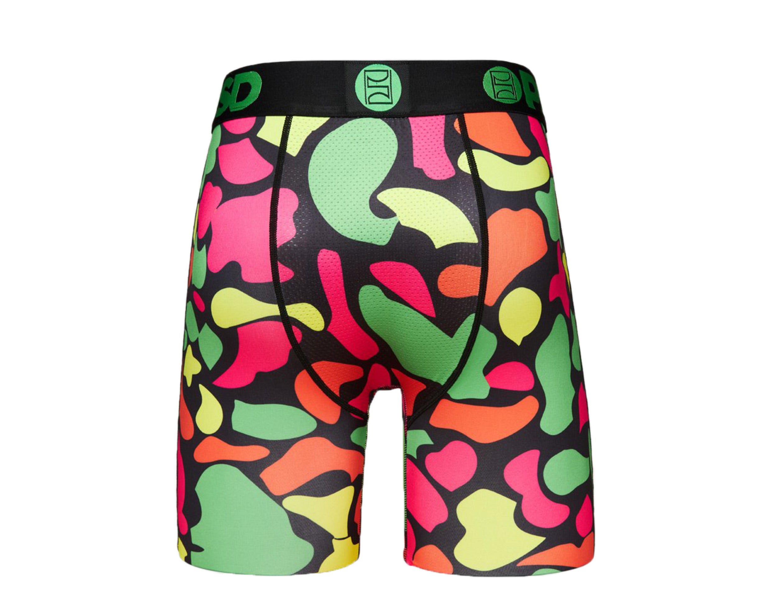 PSD Highlighter Camo Warface Boxer Briefs Men's Underwear
