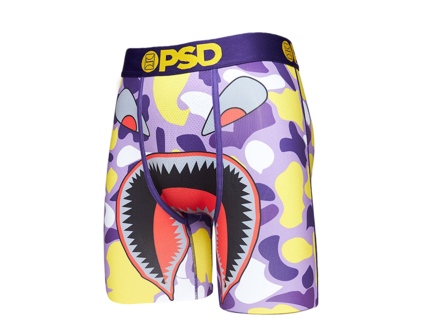 PSD Purple Camo 2 Warface Boxer Briefs Men's Underwear