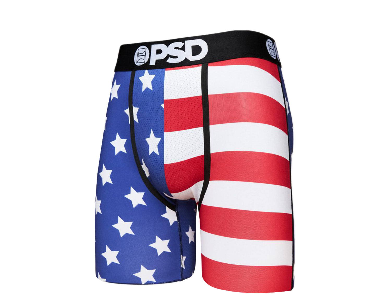 PSD Split Flag Boxer Briefs Men's Underwear