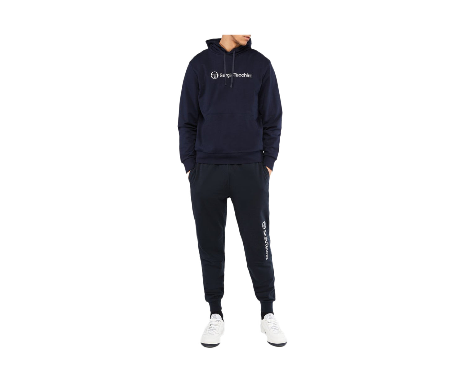 Sergio Tacchini Aton Men's Pull-Over Hoodie