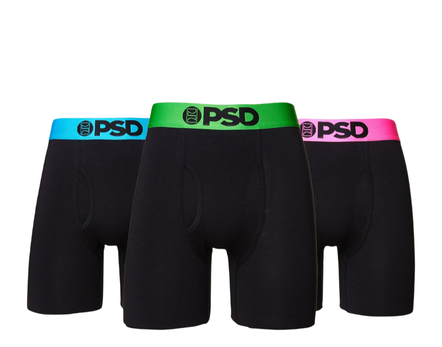 PSD Neon Modal - 3-Pack Boxer Briefs Men's Underwear