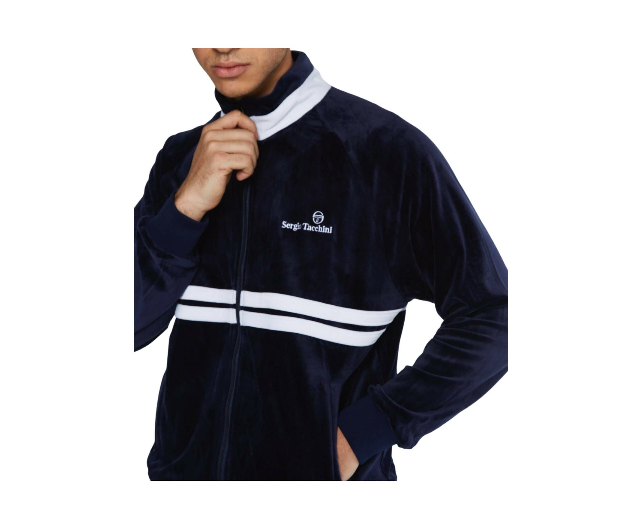 Sergio Tacchini Dallas Velour Track Jacket.