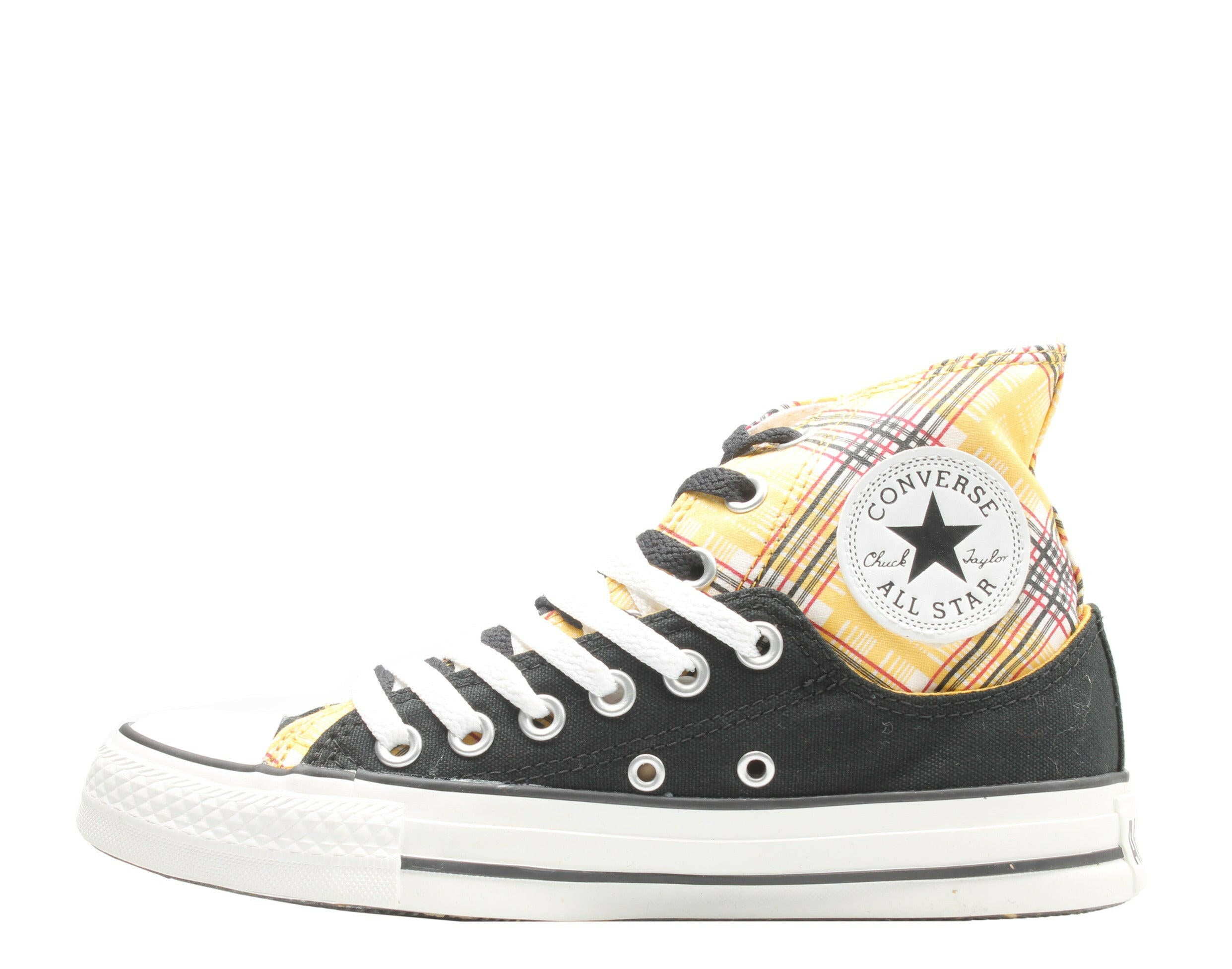 Converse Chuck Taylor All Star Layer Up Plaid Hi Women's Sneakers.