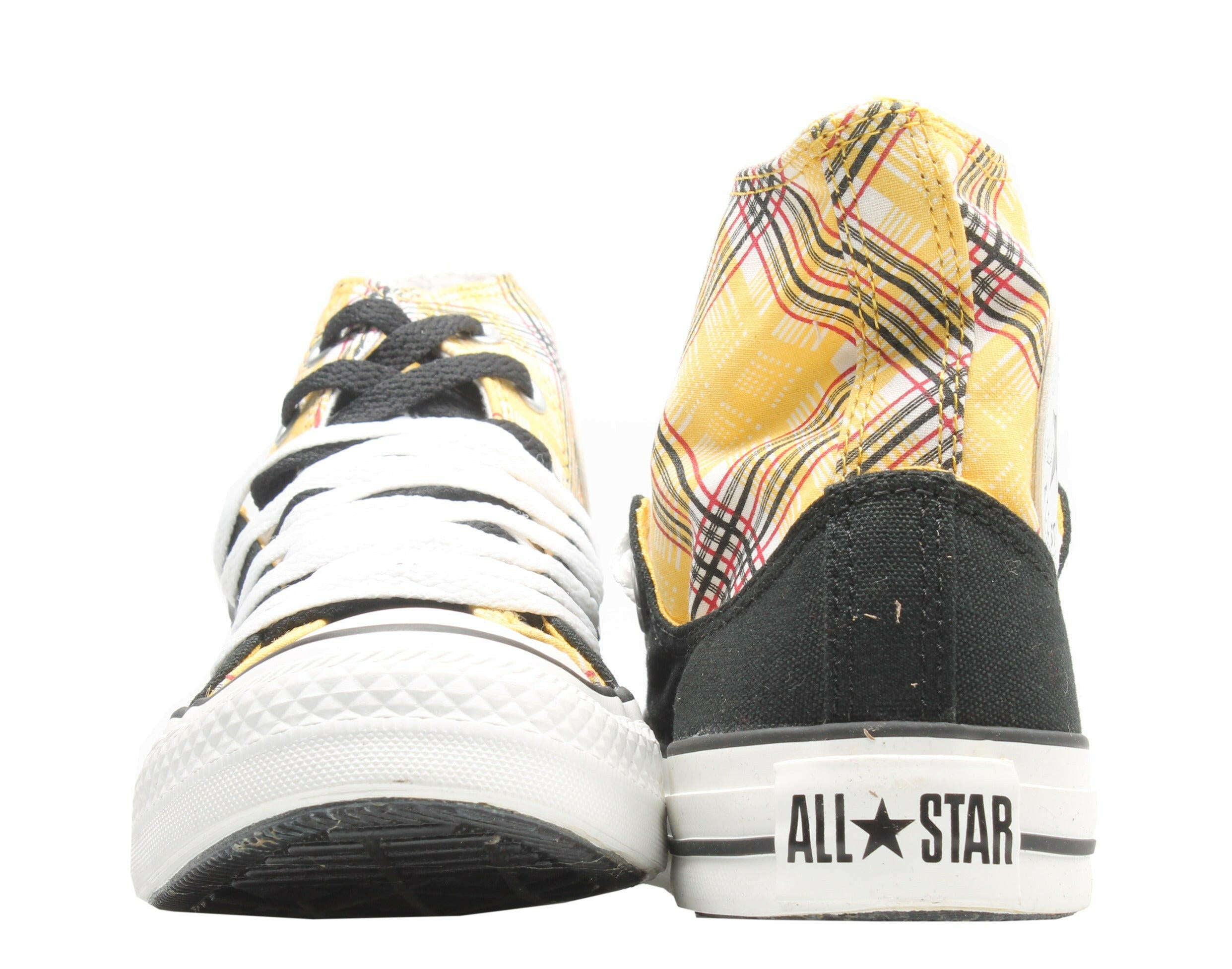 Converse Chuck Taylor All Star Layer Up Plaid Hi Women's Sneakers.