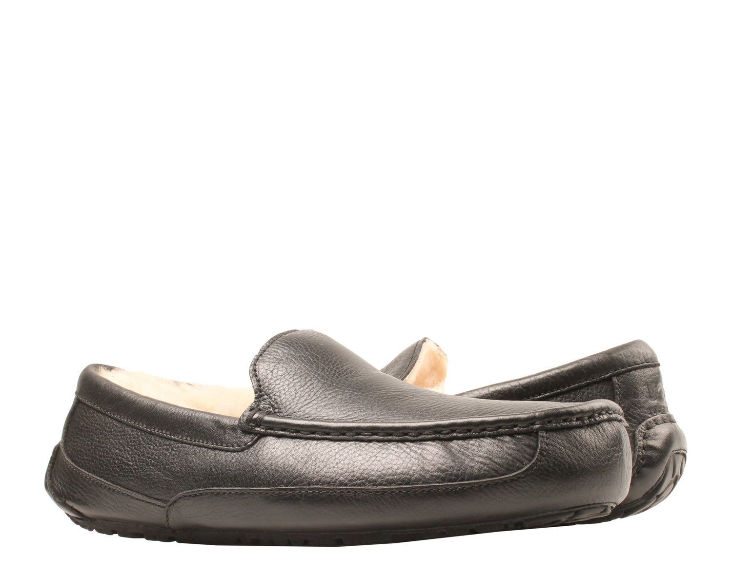 UGG Australia Ascot Leather Moccasin Men's Slippers