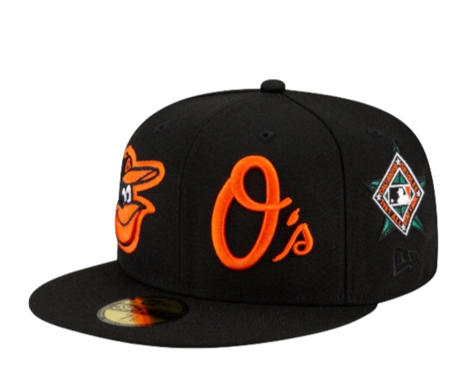 New Era 59Fifty MLB Baltimore Orioles Patch Pride Fitted Hat