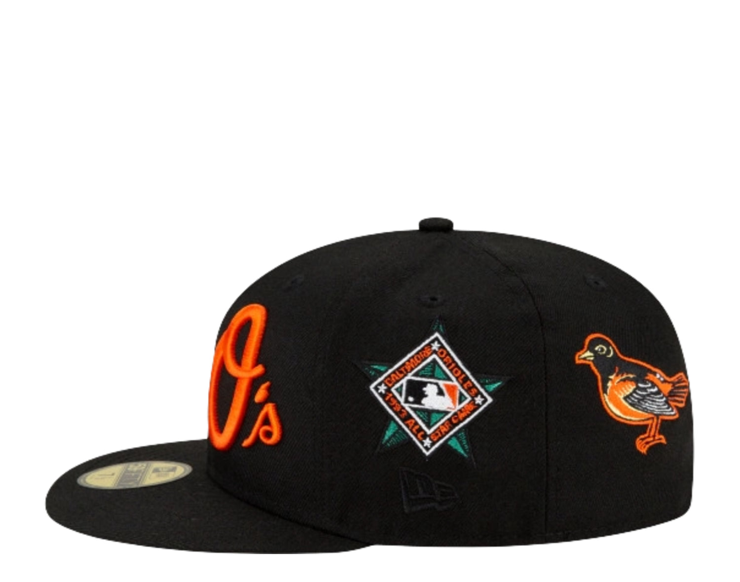 New Era 59Fifty MLB Baltimore Orioles Patch Pride Fitted Hat