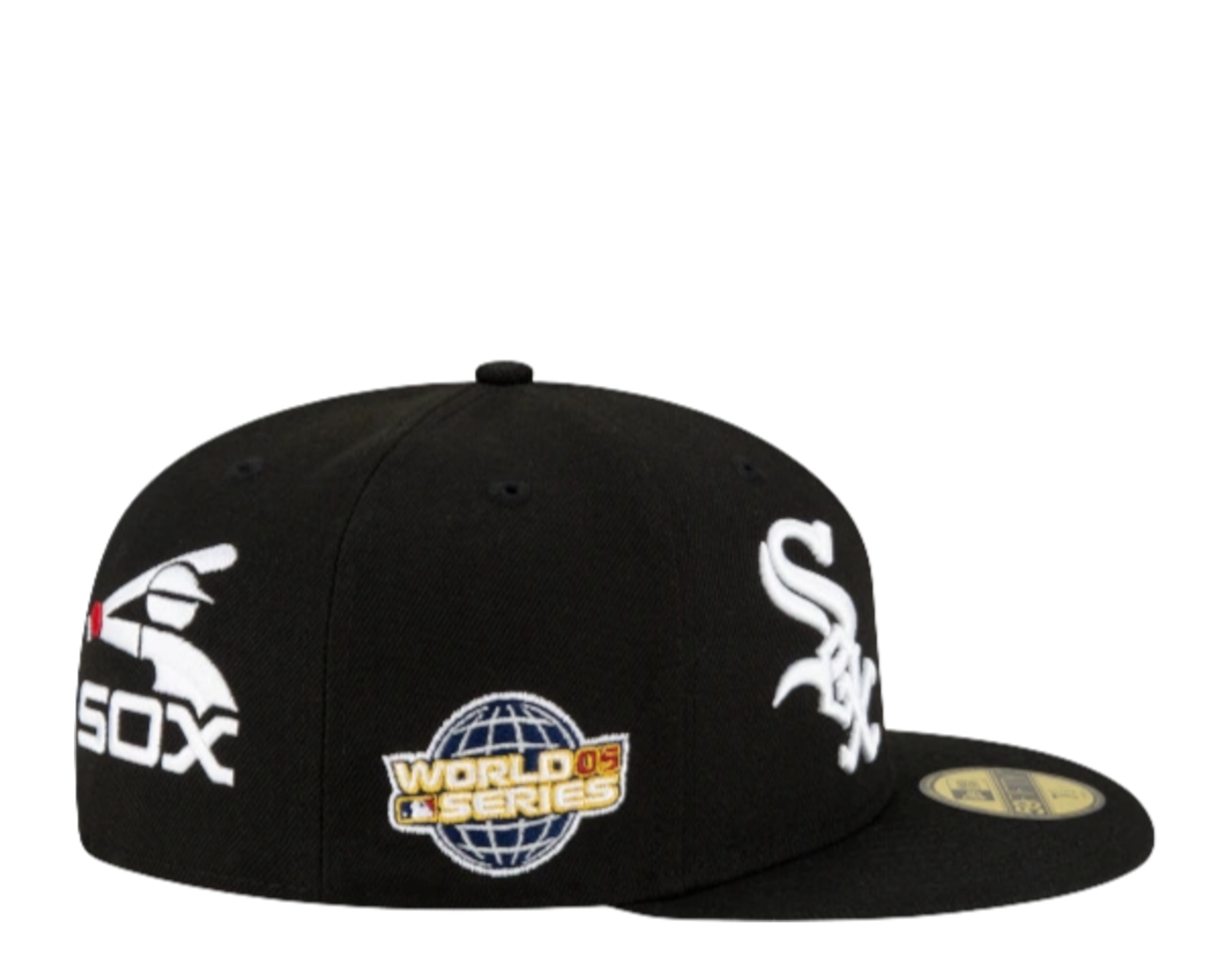 New Era 59Fifty MLB Chicago White Sox Patch Pride Fitted Hat