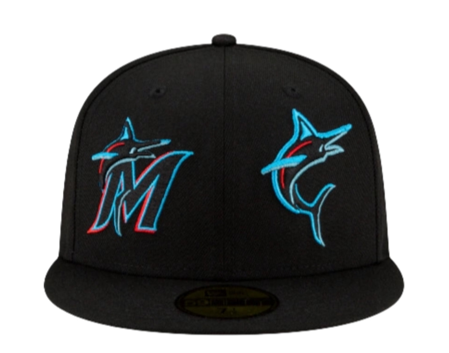 New Era 59Fifty MLB Miami Marlins Patch Pride Fitted Hat