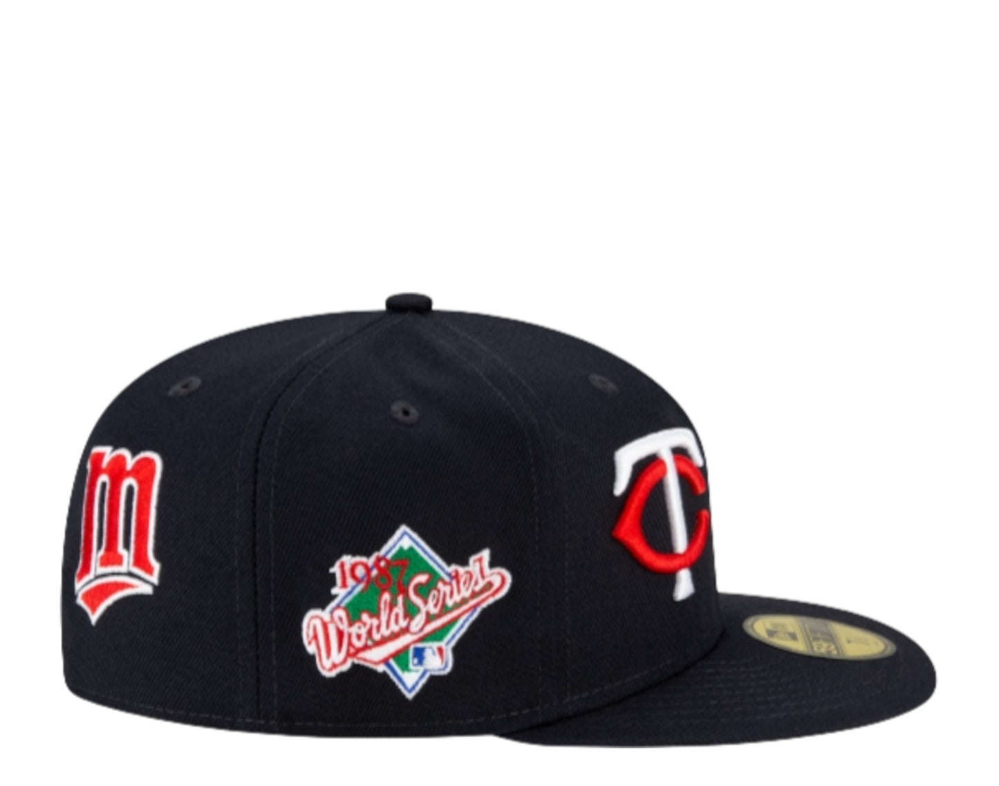 New Era 59Fifty MLB Minnesota Twins Patch Pride Fitted Hat