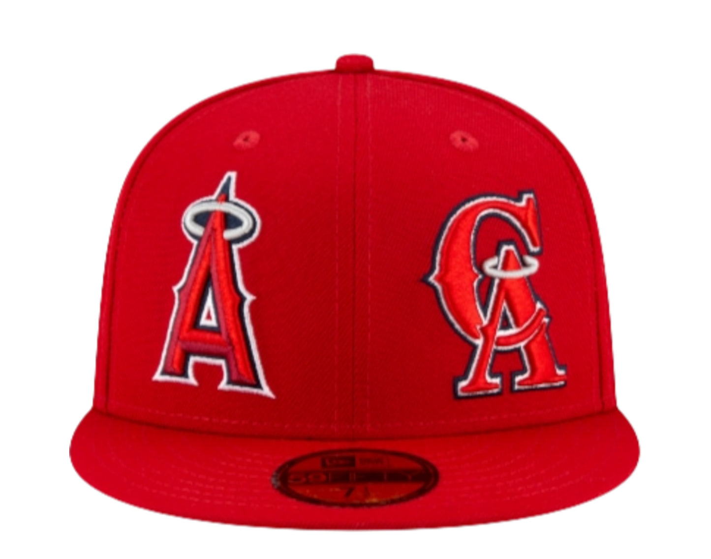 New Era 59Fifty MLB Los Angeles Angels Patch Pride Fitted Hat