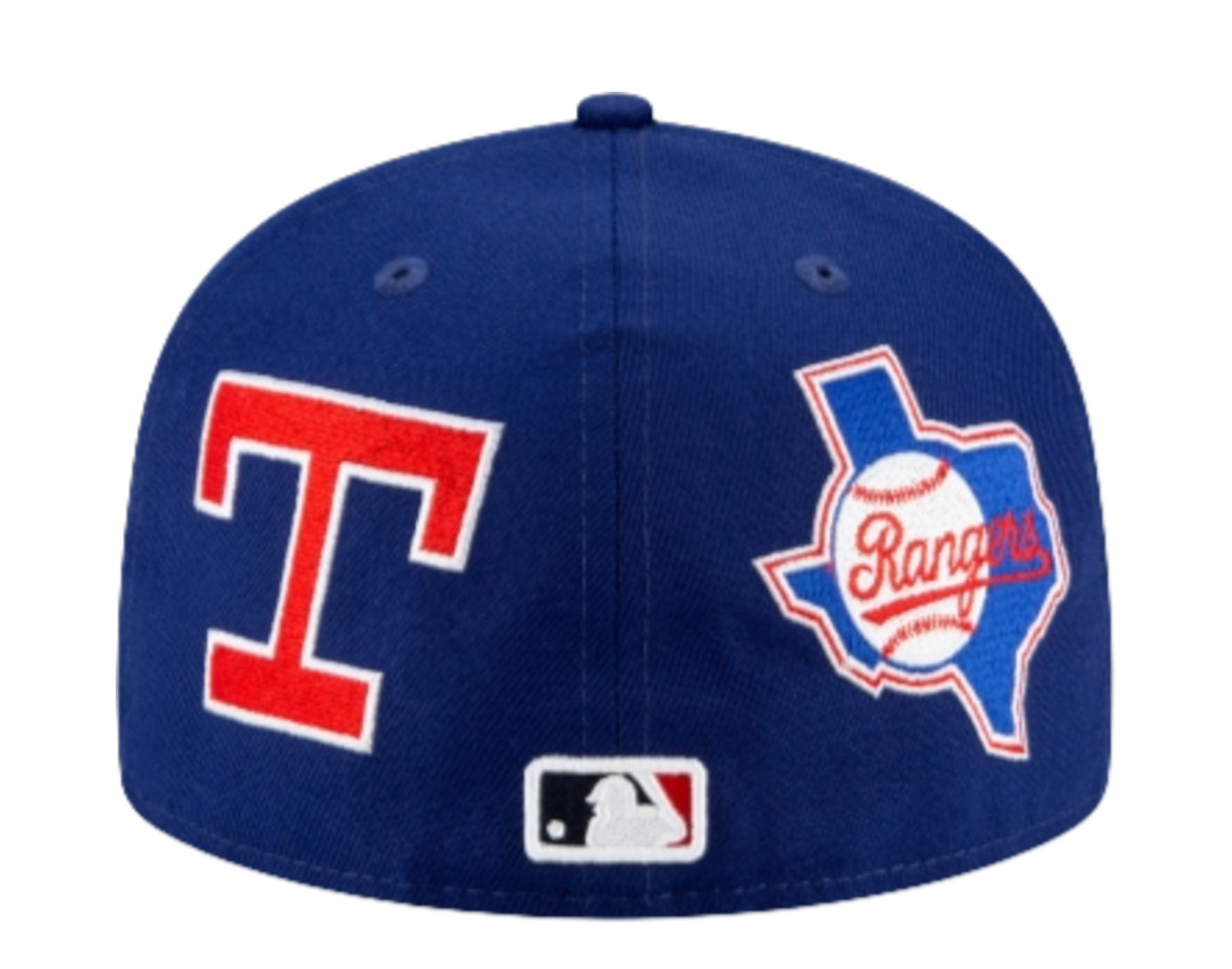 New Era 59Fifty MLB Texas Rangers Patch Pride Fitted Hat