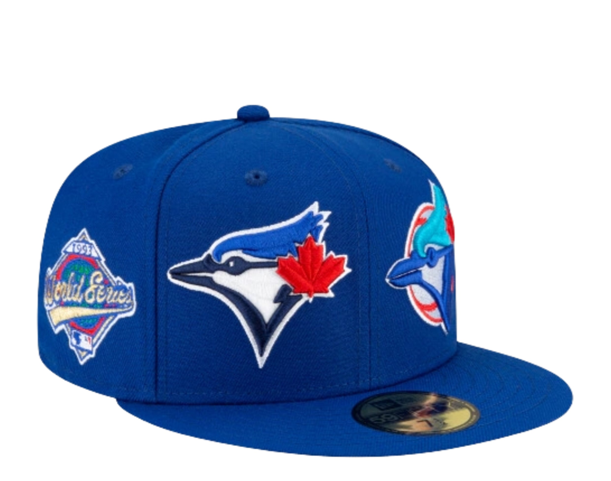 New Era 59Fifty MLB Toronto Blue Jays Patch Pride Fitted Hat – NYCMode