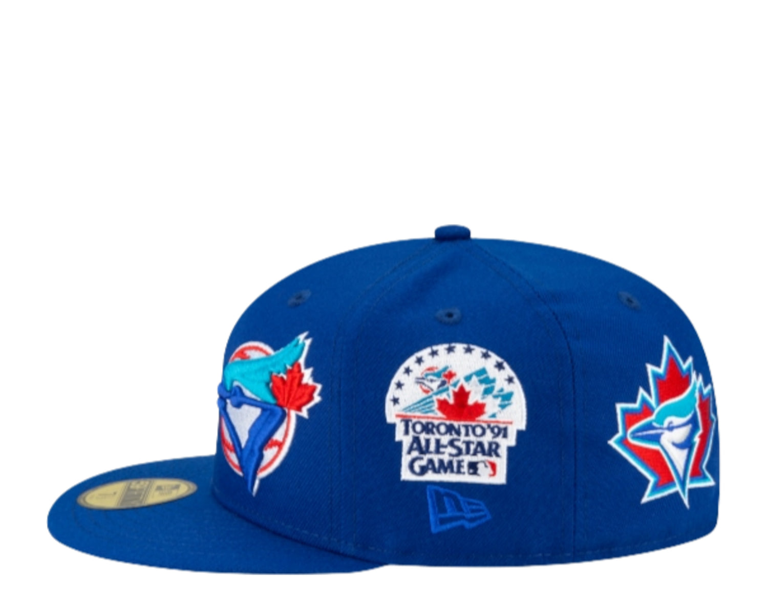 New Era 59Fifty MLB Toronto Blue Jays Patch Pride Fitted Hat