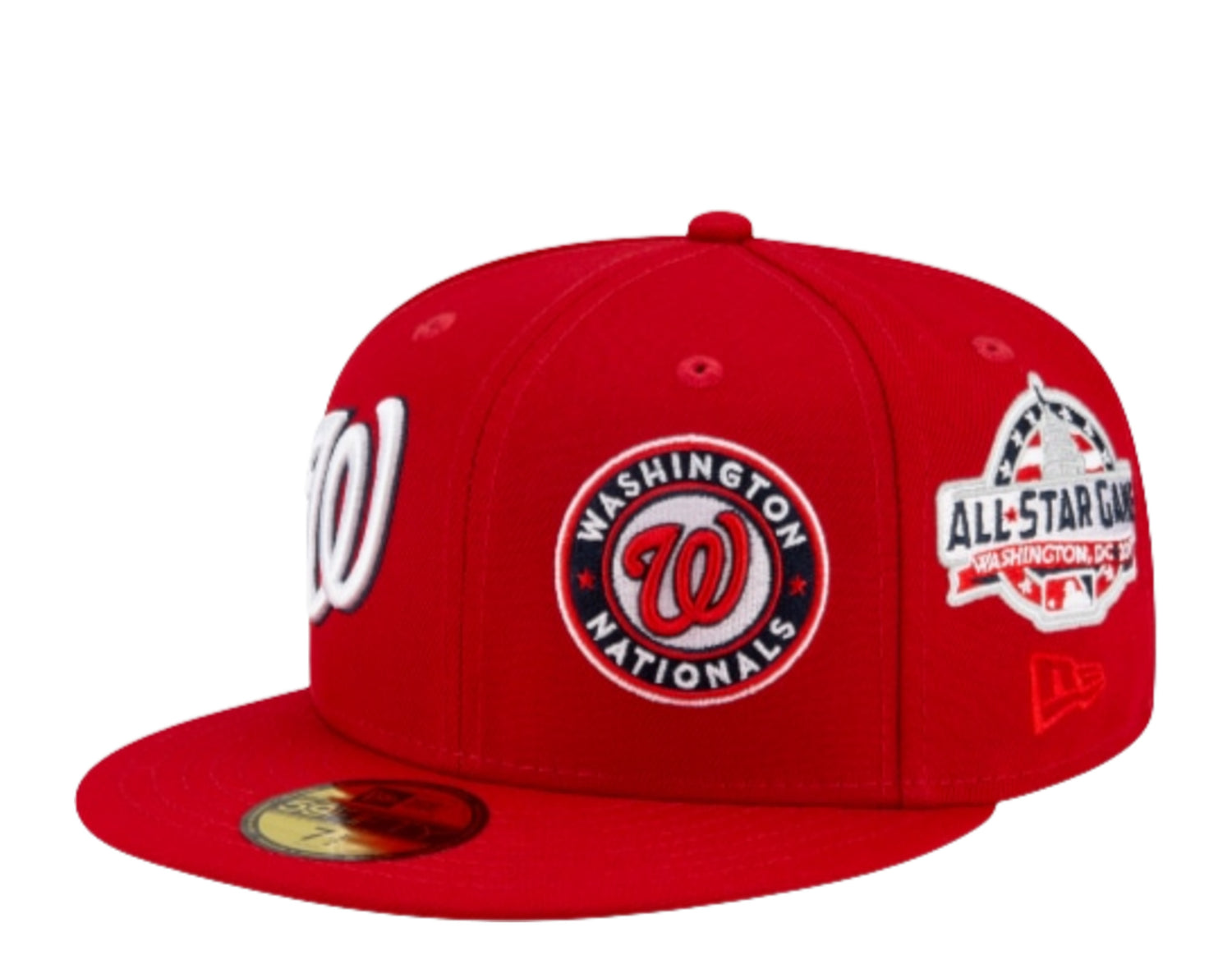 New Era 59Fifty MLB Washington Nationals Patch Pride Fitted Hat
