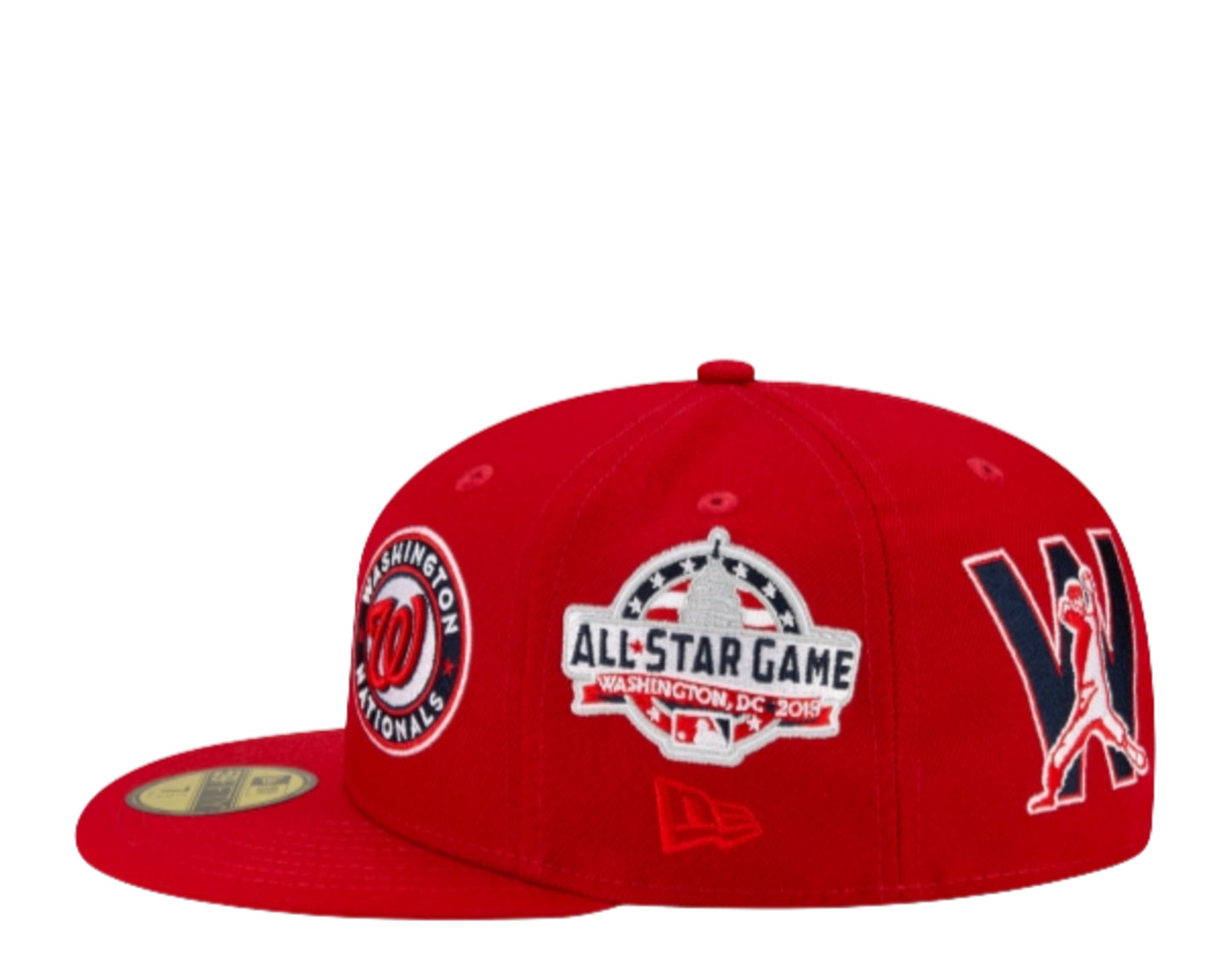 New Era 59Fifty MLB Washington Nationals Patch Pride Fitted Hat