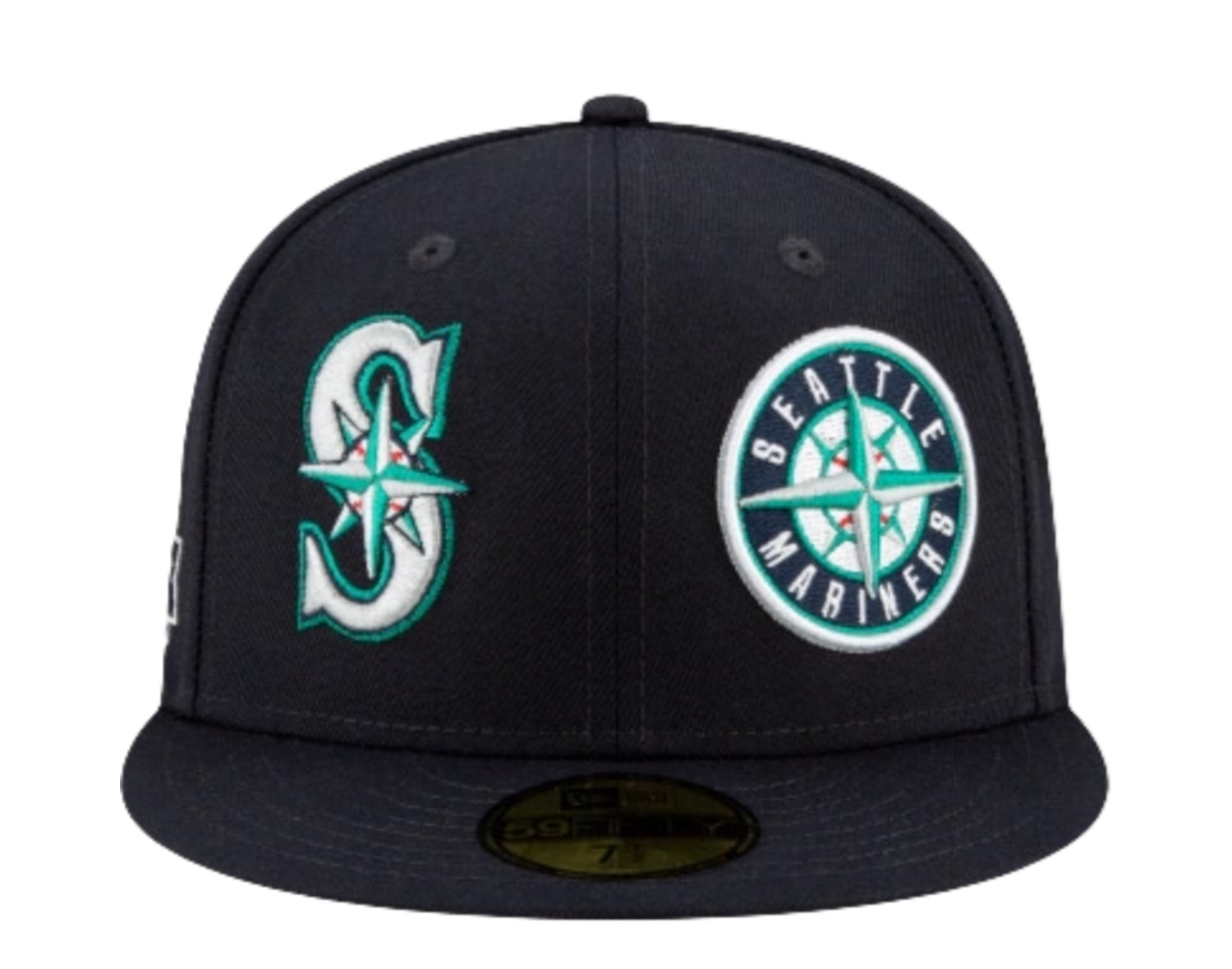 New Era 59Fifty MLB Seattle Mariners Patch Pride Fitted Hat