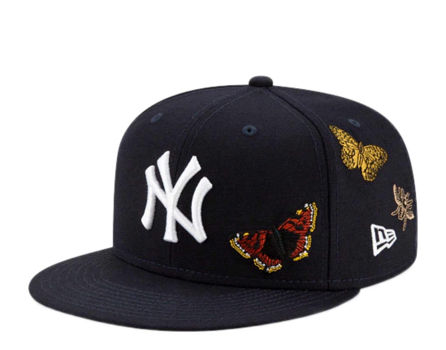 New Era x FELT x MLB 59Fifty New York Yankees Butterfly Garden Fitted W/ Grey Undervisor