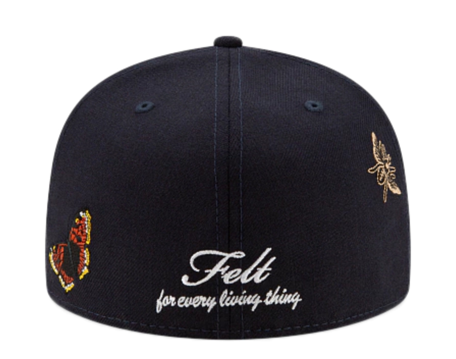 New Era x FELT x MLB 59Fifty Houston Astros Butterfly Garden Fitted Hat W/ Grey Undervisor