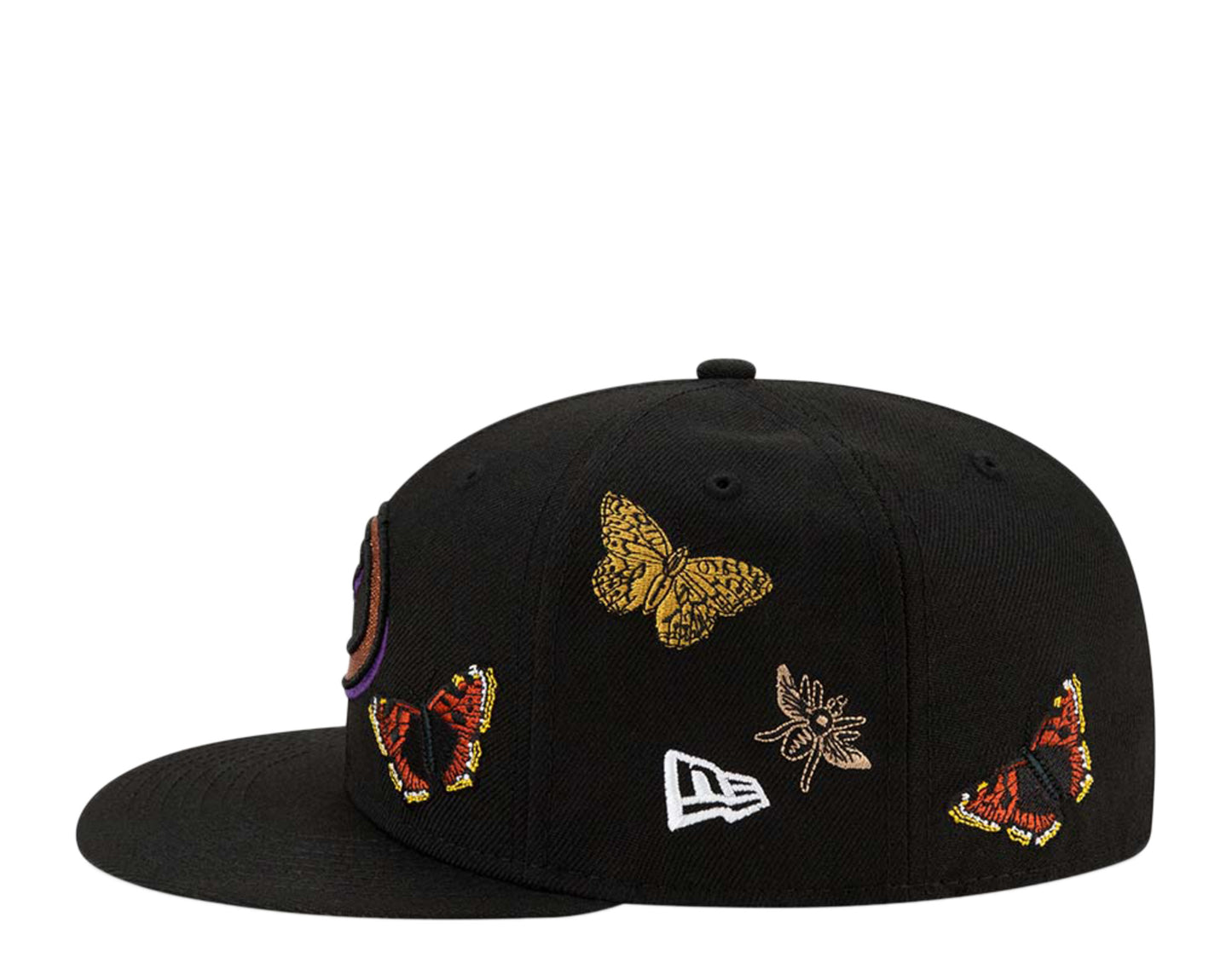 New Era x FELT x MLB 59Fifty Arizona Diamondbacks Butterfly Garden Fitted Hat W/ Grey Undervisor