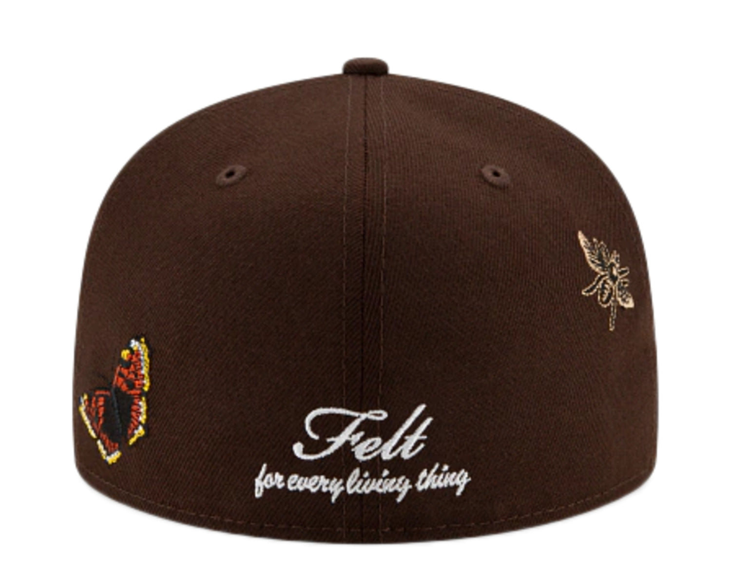 New Era x FELT x MLB 59Fifty San Diego Padres Butterfly Garden Fitted Hat W/ Grey Undervisor