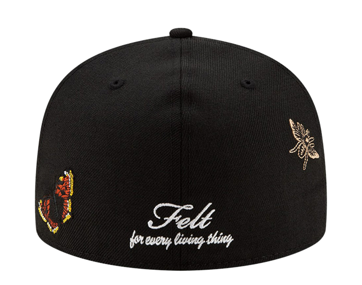 New Era x FELT x MLB 59Fifty Florida Marlins Butterfly Garden Fitted Hat W/ Grey Undervisor