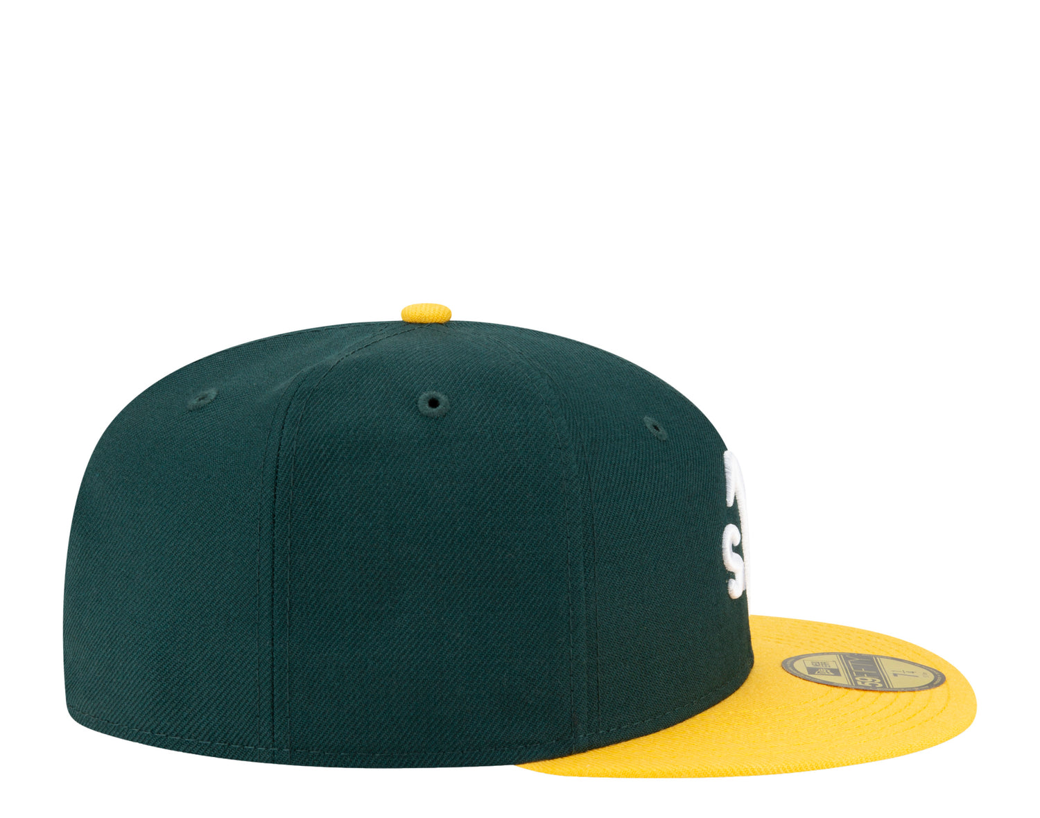 New Era 59Fifty MLB Oakland Athletics Upside Down Logo Fitted Hat