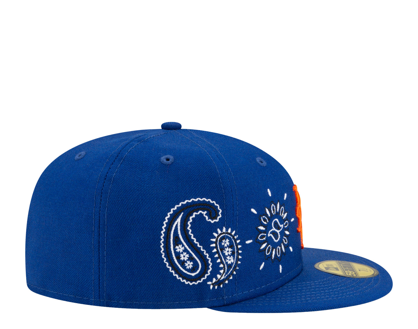 New Era 59Fifty MLB New York Mets Paisley Elements Fitted Hat W/ Green Undervisor