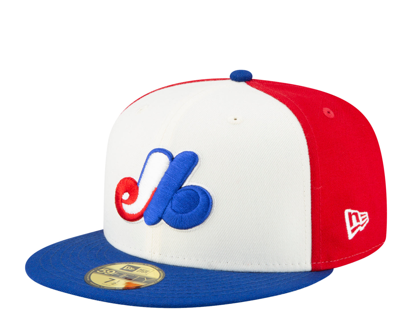 New Era 59Fifty MLB Montreal Expos Icy 1982 ASG Side Patch Fitted Hat W/ Baby Blue Undervisor