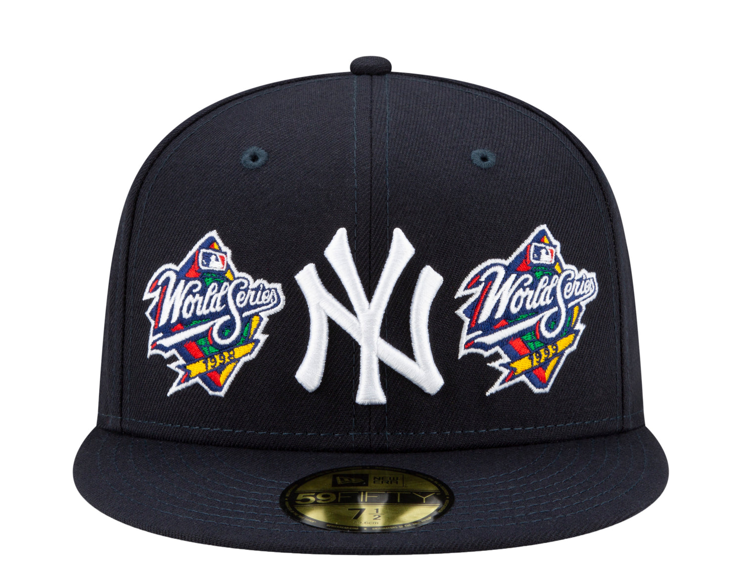 New Era 59Fifty MLB New York Yankees World Champions Fitted Hat W/ Grey Undervisor
