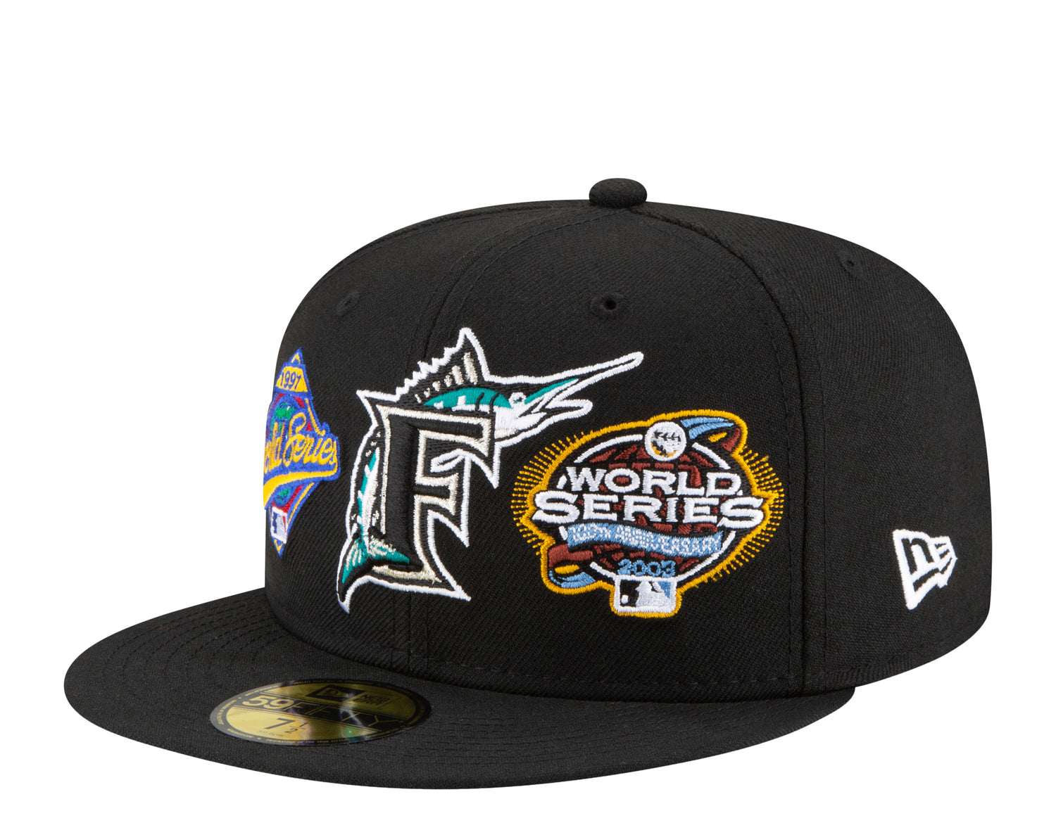 New Era 59Fifty MLB Florida Marlins World Champions Fitted Hat W/ Grey Undervisor