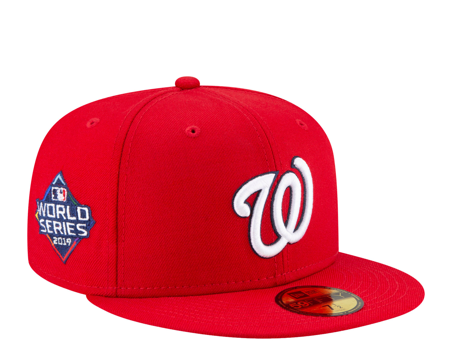 New Era 59Fifty MLB Washington Nationals World Champions Fitted Hat W/ Grey Undervisor
